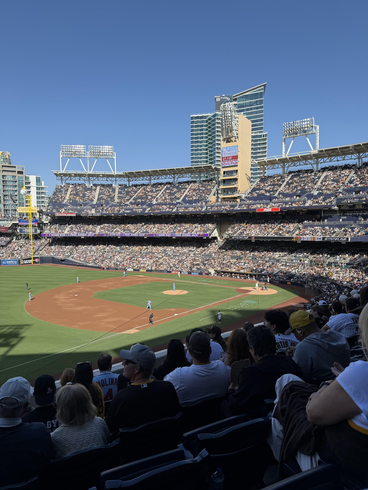 Real Fan View taken from Section 216 at Petco Park by Savannah J