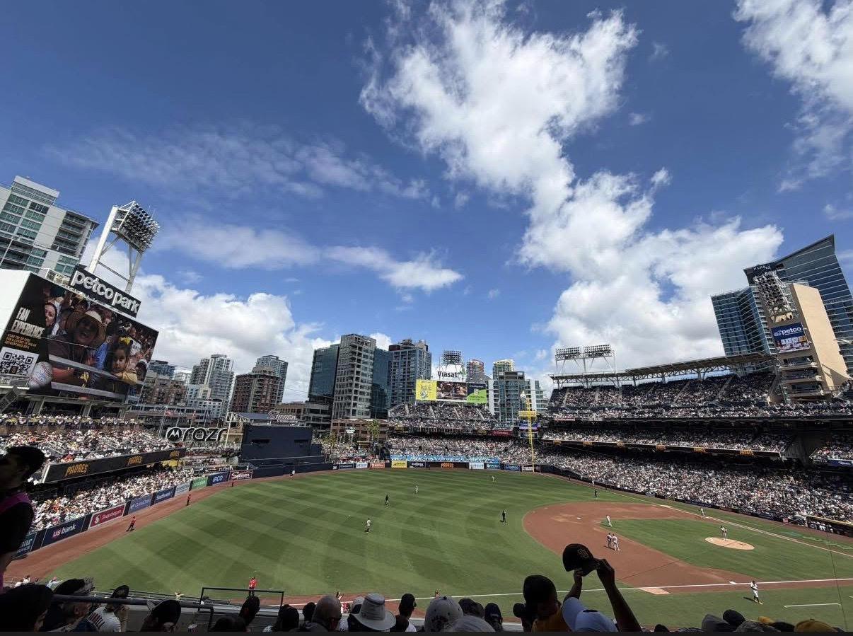 Real Fan View taken from Section 216 at Petco Park by Matt W