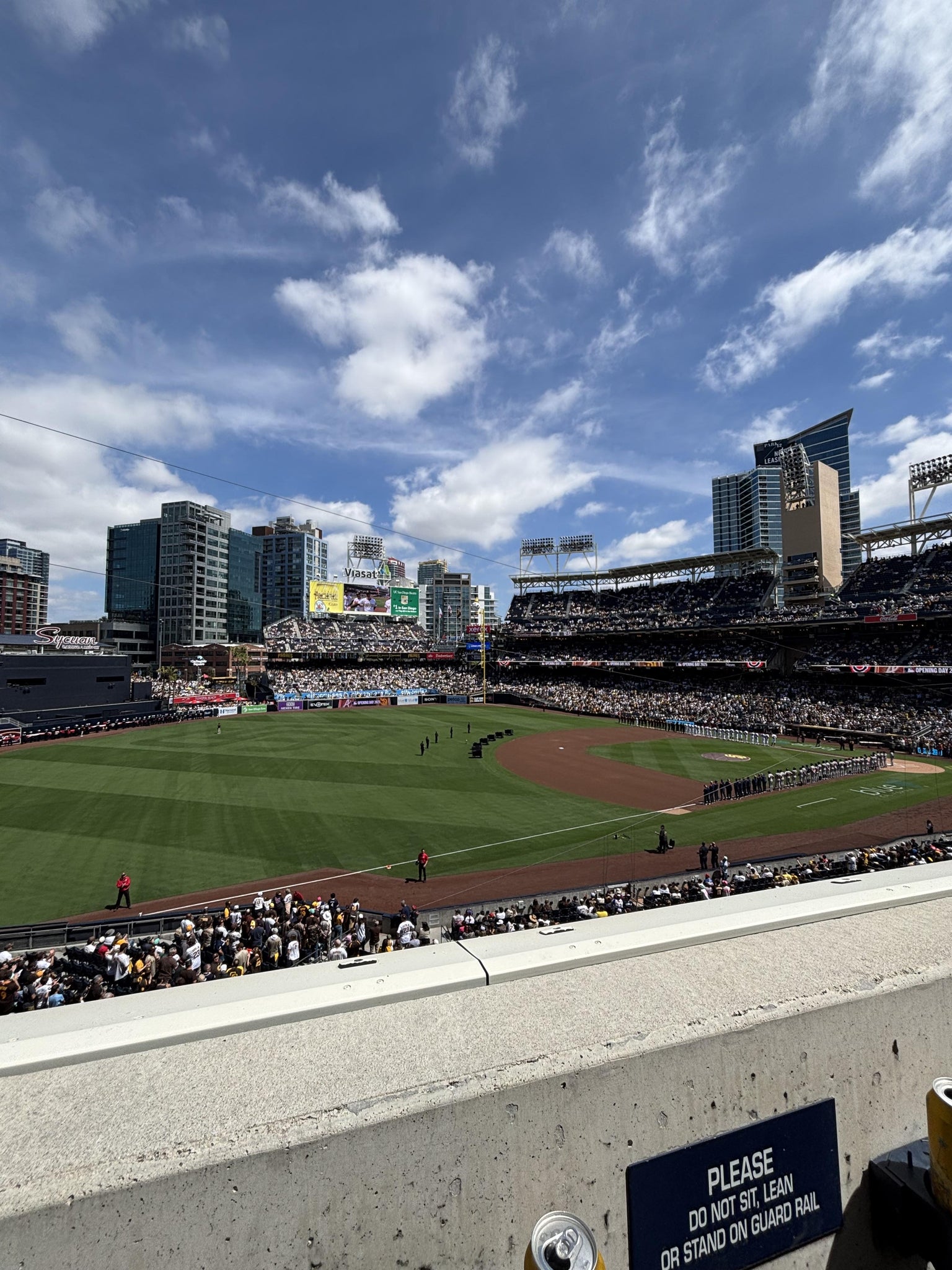 Real Fan View taken from Section 218 at Petco Park by Amanda B