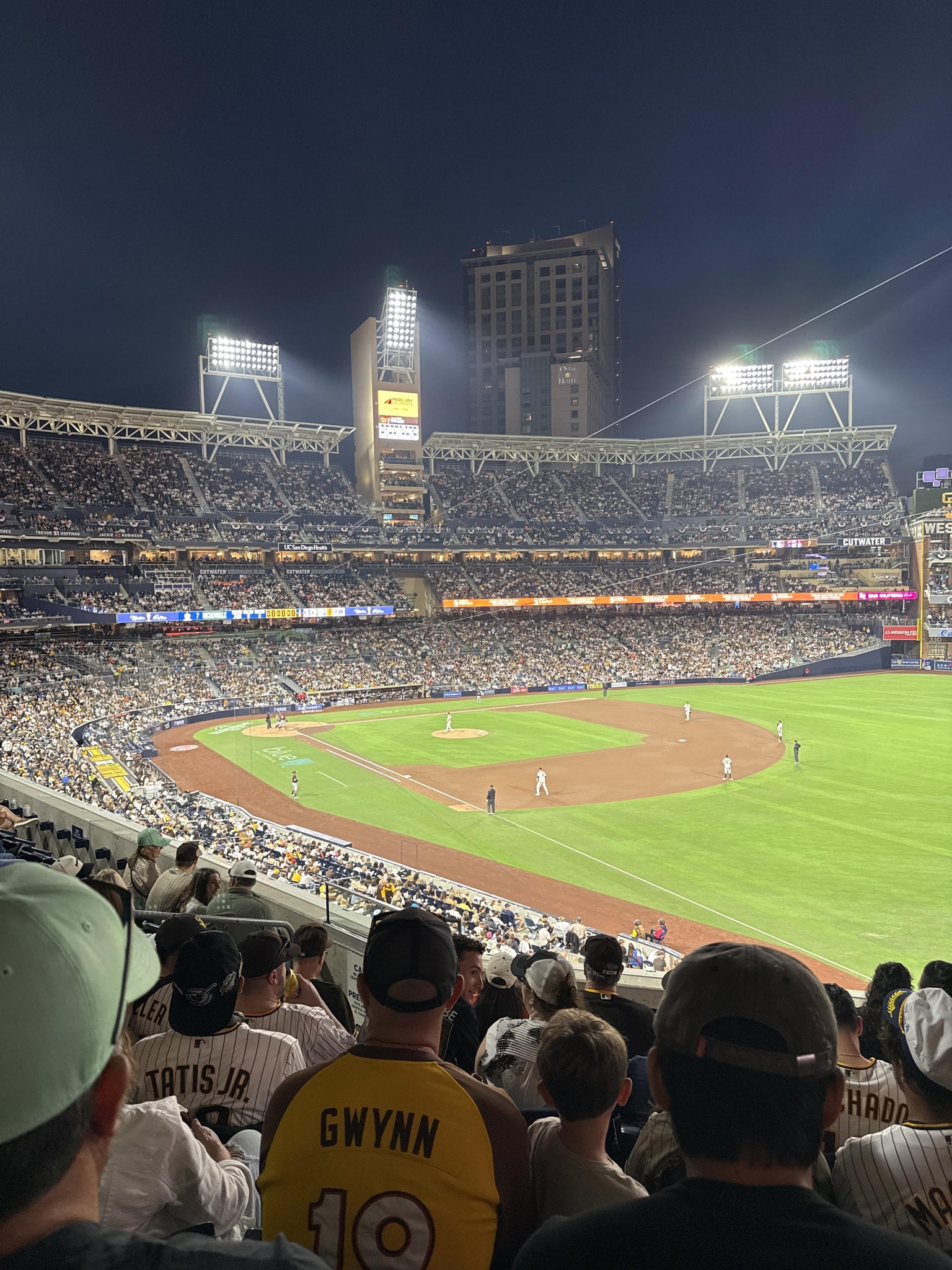 Real Fan View taken from Section 219 at Petco Park by Jordan H
