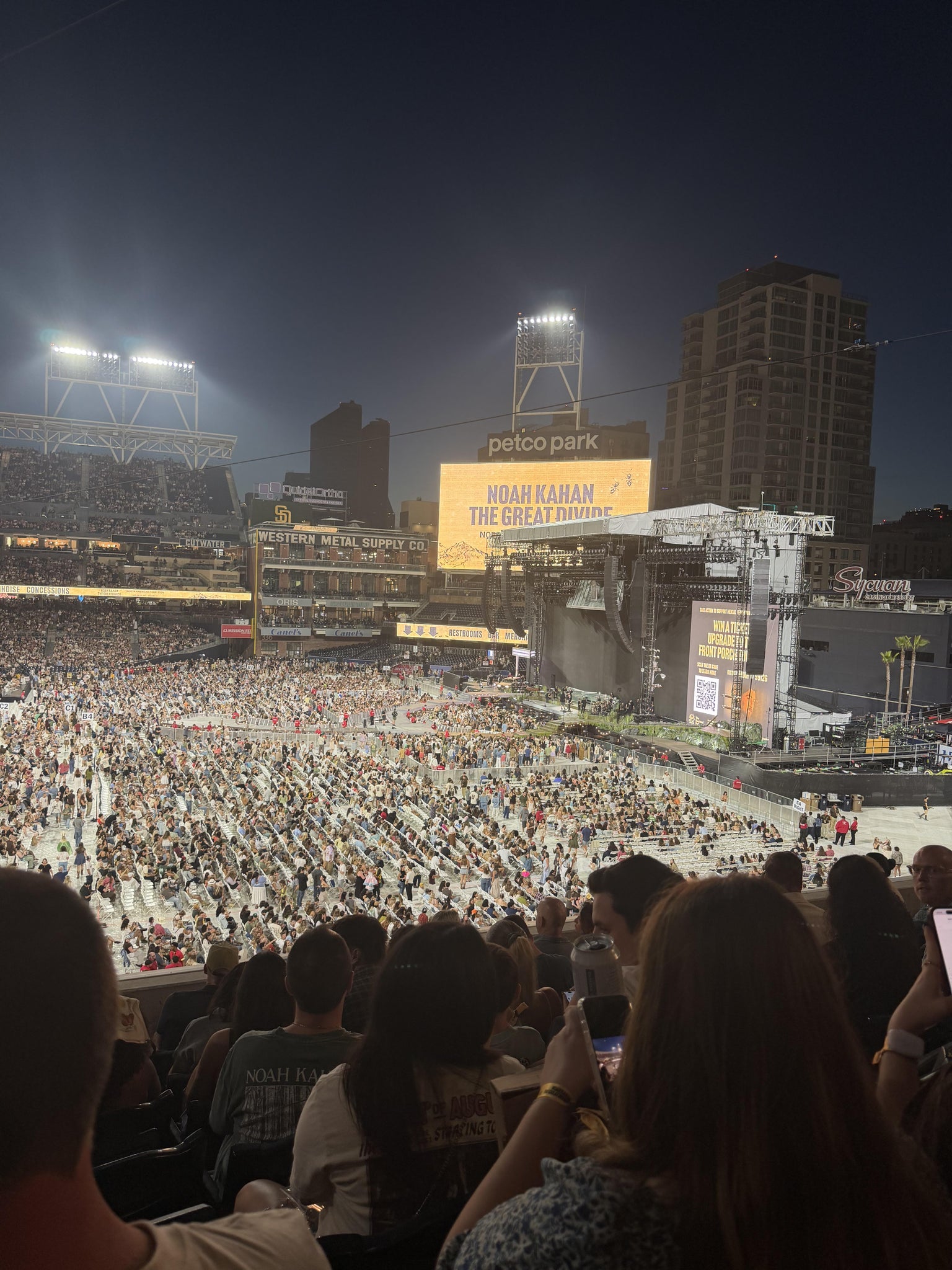 Real Fan View taken from Section 221 at Petco Park by Alicia C