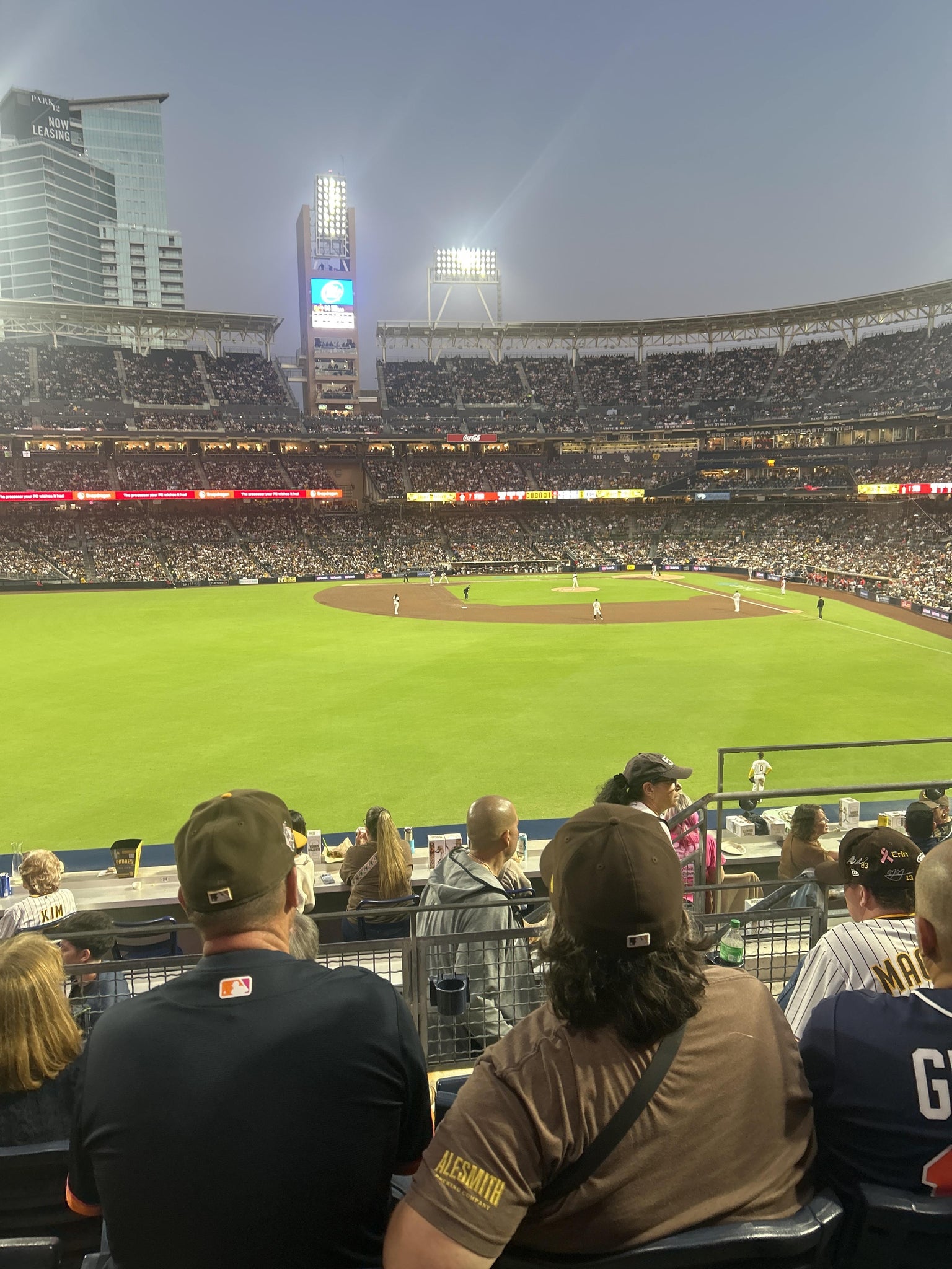 Real Fan View taken from Section 228 at Petco Park by Nathaniel D