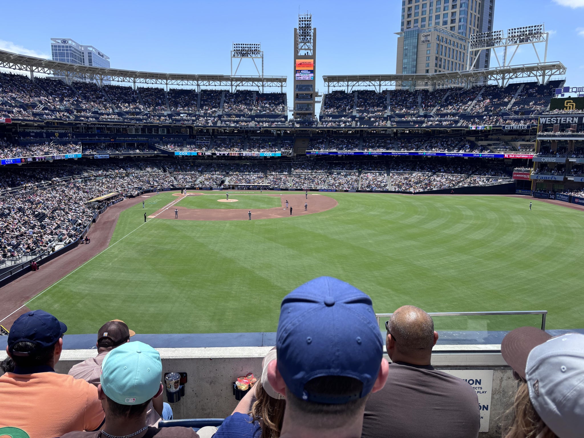 Real Fan View taken from Section 229 at Petco Park by Charles B