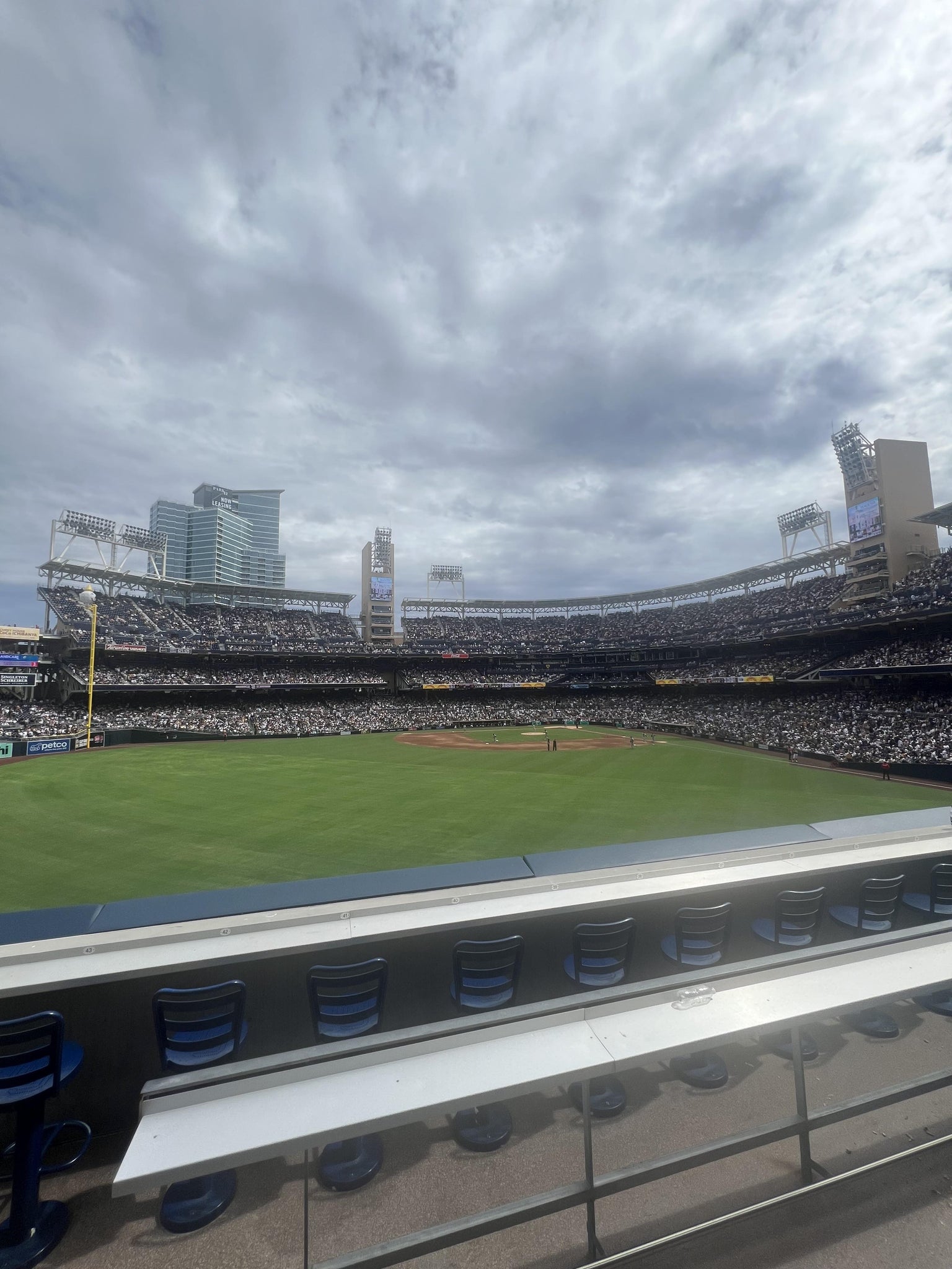 Real Fan View taken from Section 230 at Petco Park by Jeremy D