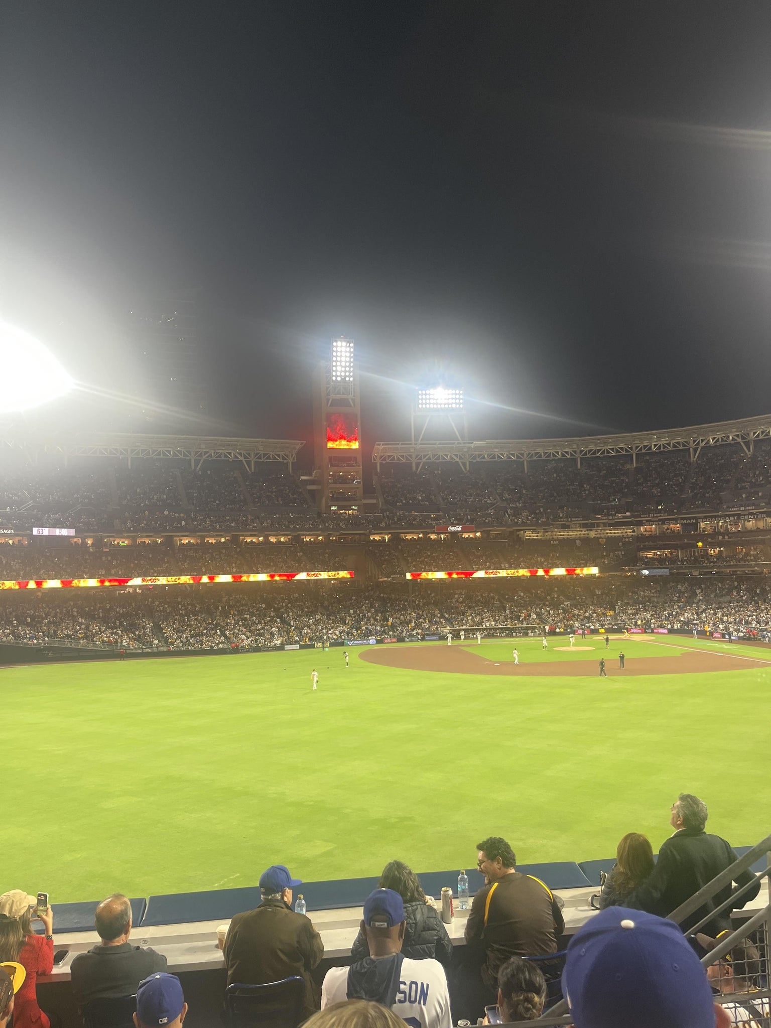 Real Fan View taken from Section 230 at Petco Park by Riley O