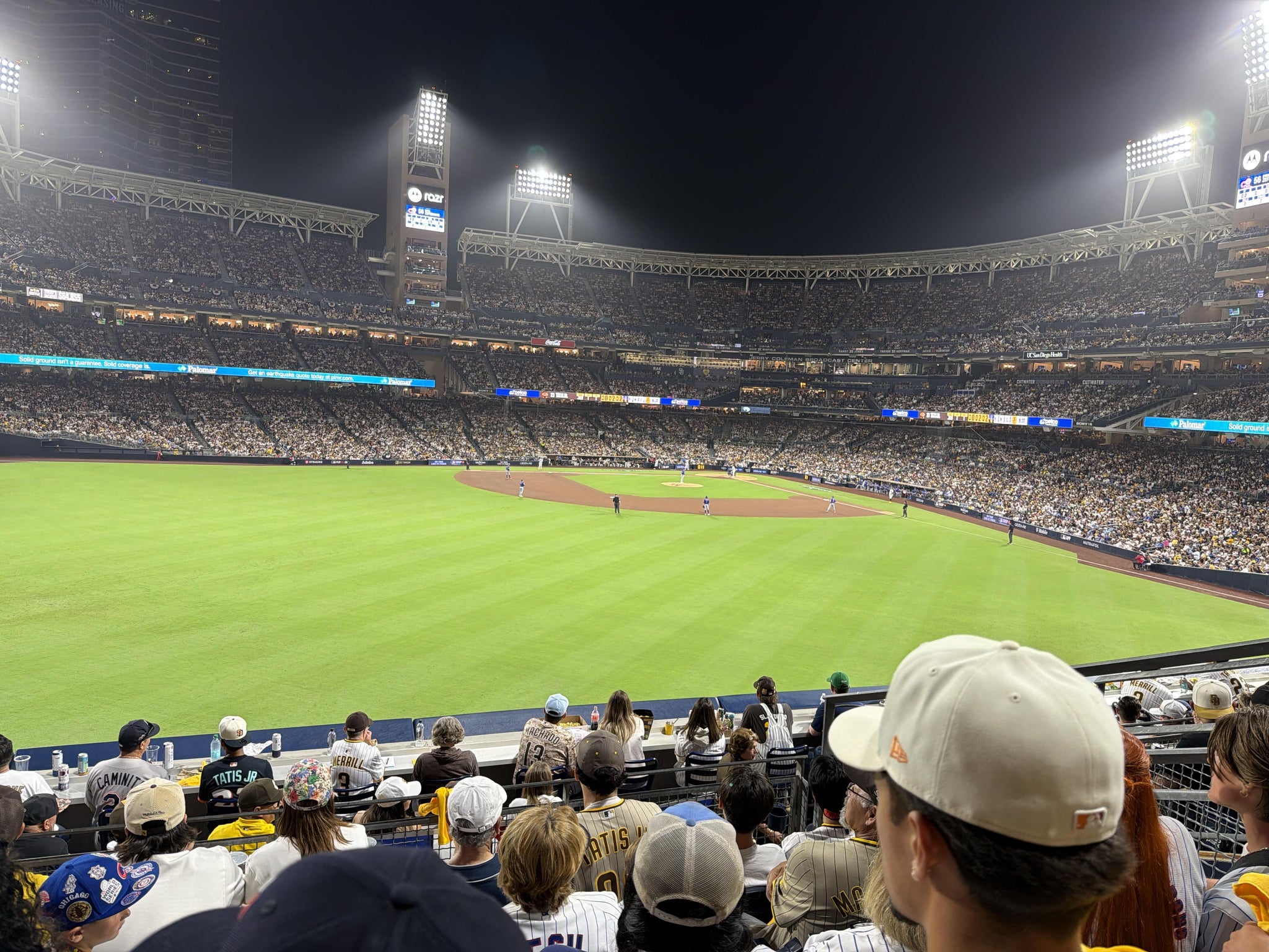 Real Fan View taken from Section 230 at Petco Park by Andreas Z