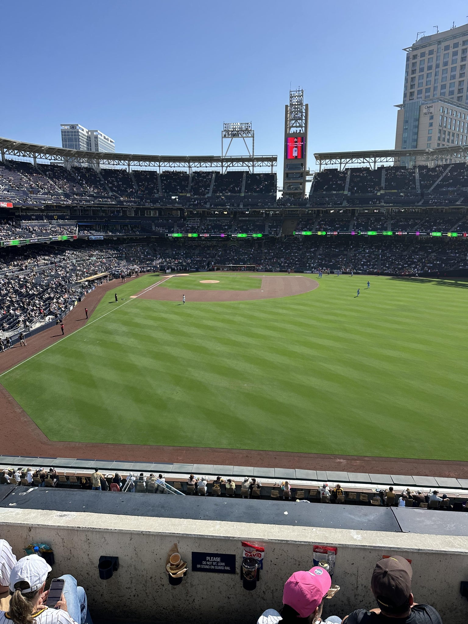 Real Fan View taken from Section 231 at Petco Park by Hans E