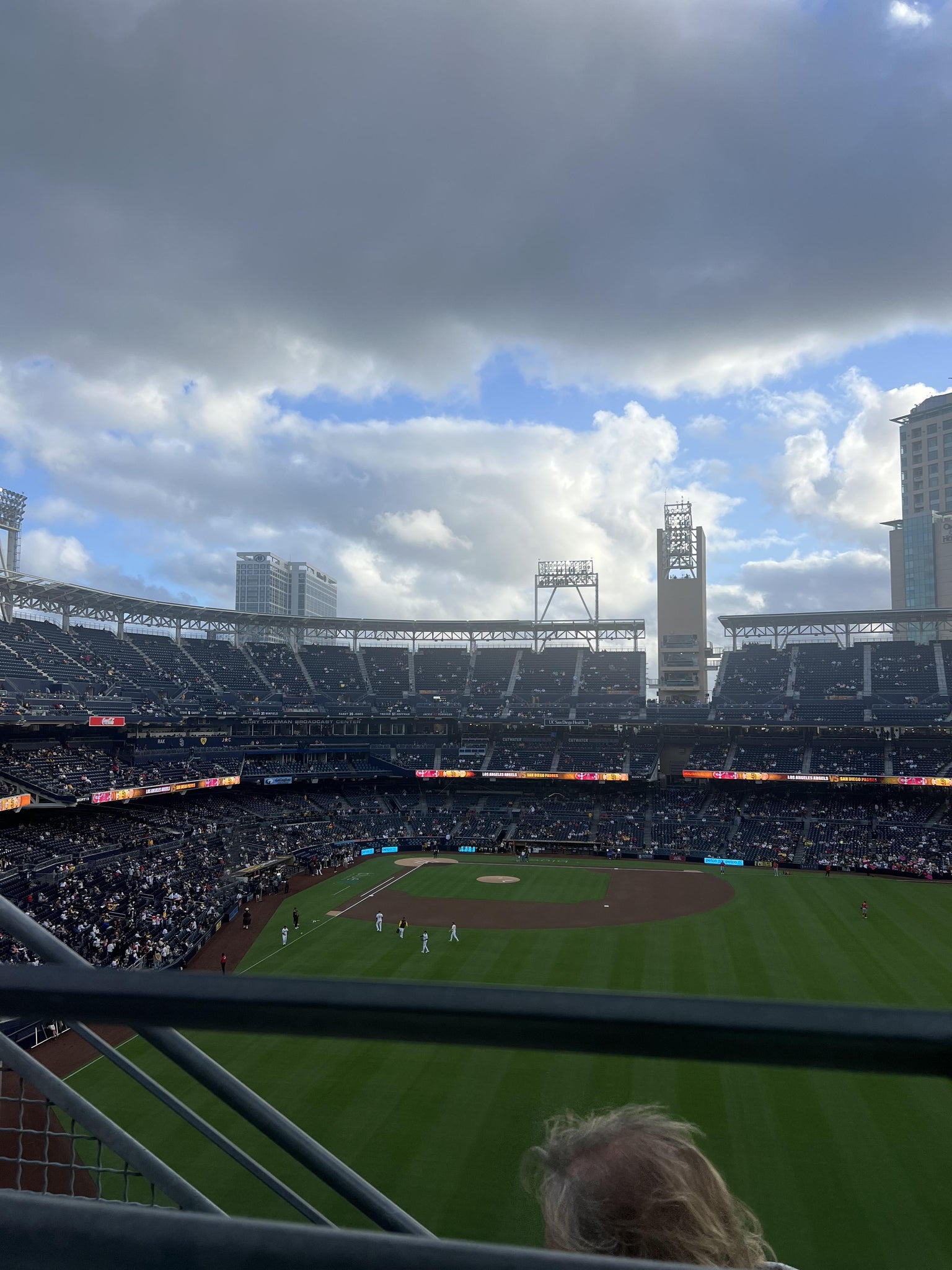 Real Fan View taken from Section 233 at Petco Park by Liliana Z