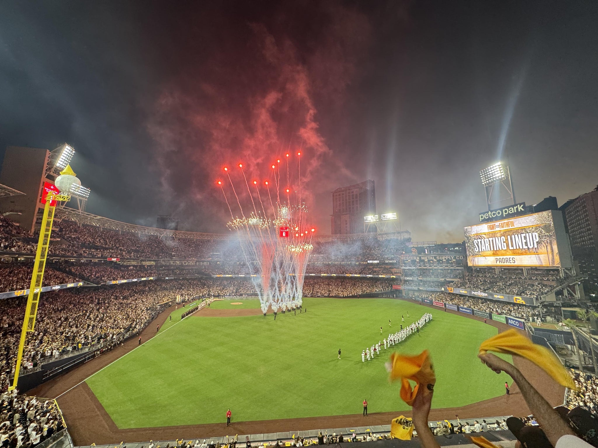 Real Fan View taken from Section 233 at Petco Park by Jaime C