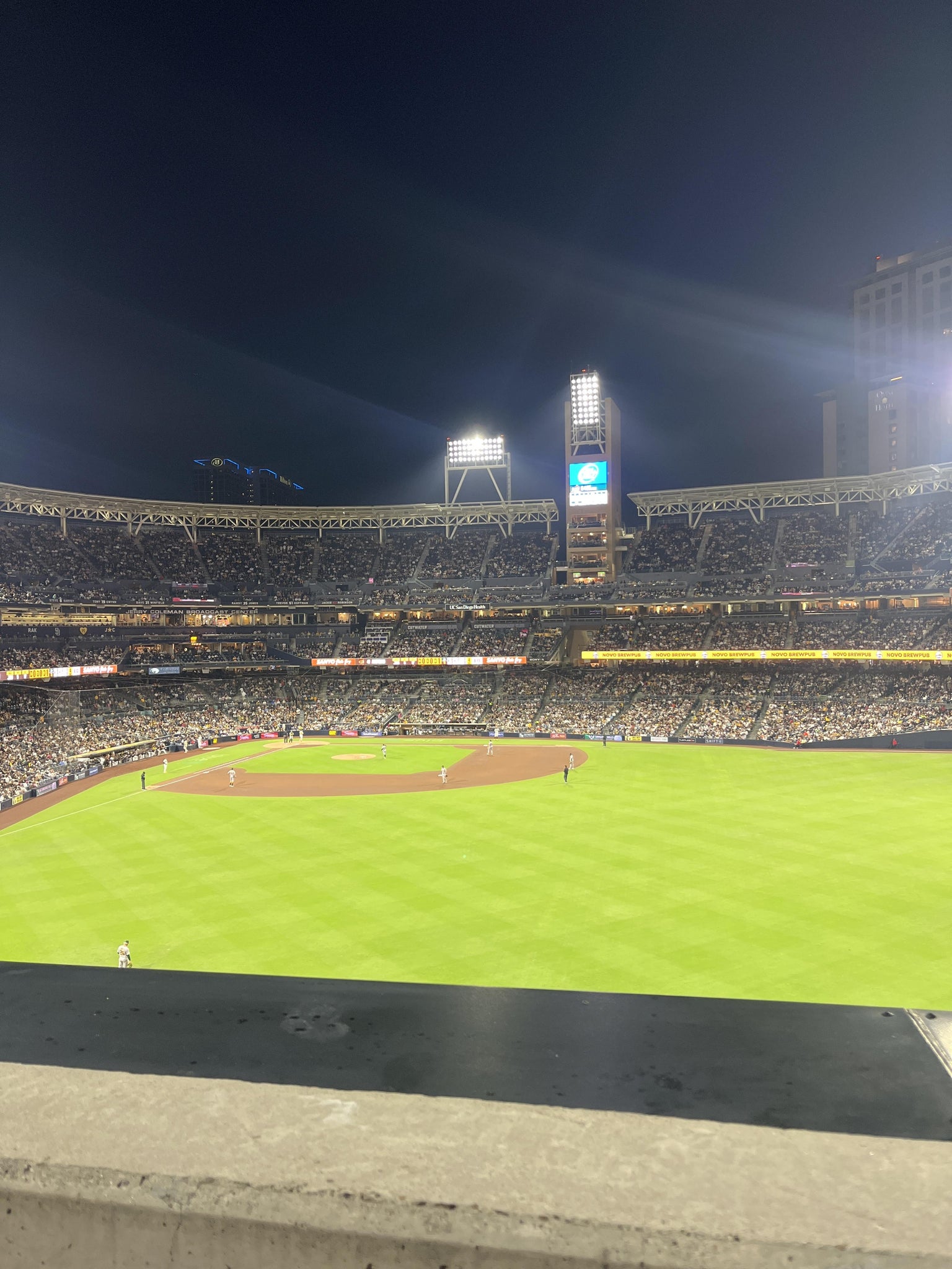 Real Fan View taken from Section 235 at Petco Park by Riley O