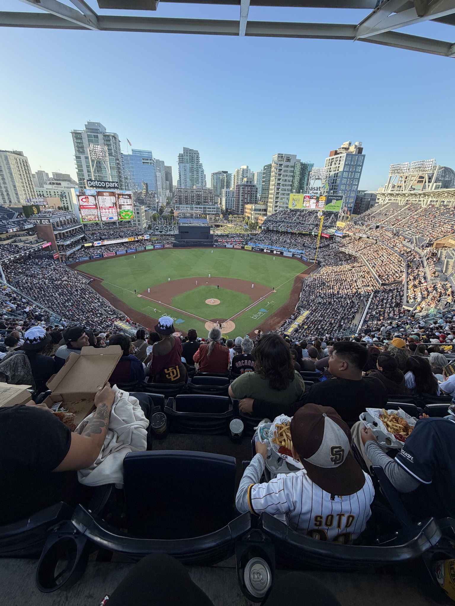 Real Fan View taken from Section 300 at Petco Park by Navgeet G
