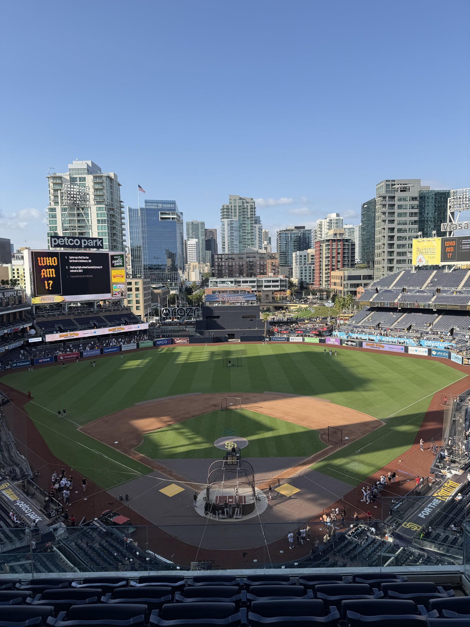 Real Fan View taken from Section 300 at Petco Park by Antonio T