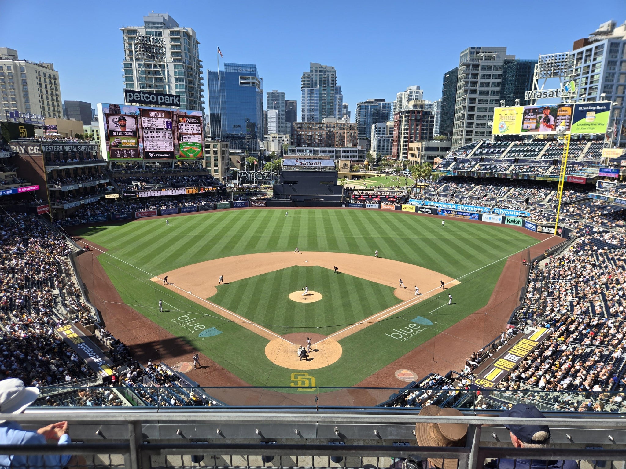 Real Fan View taken from Section 300 at Petco Park by Jeremiah W