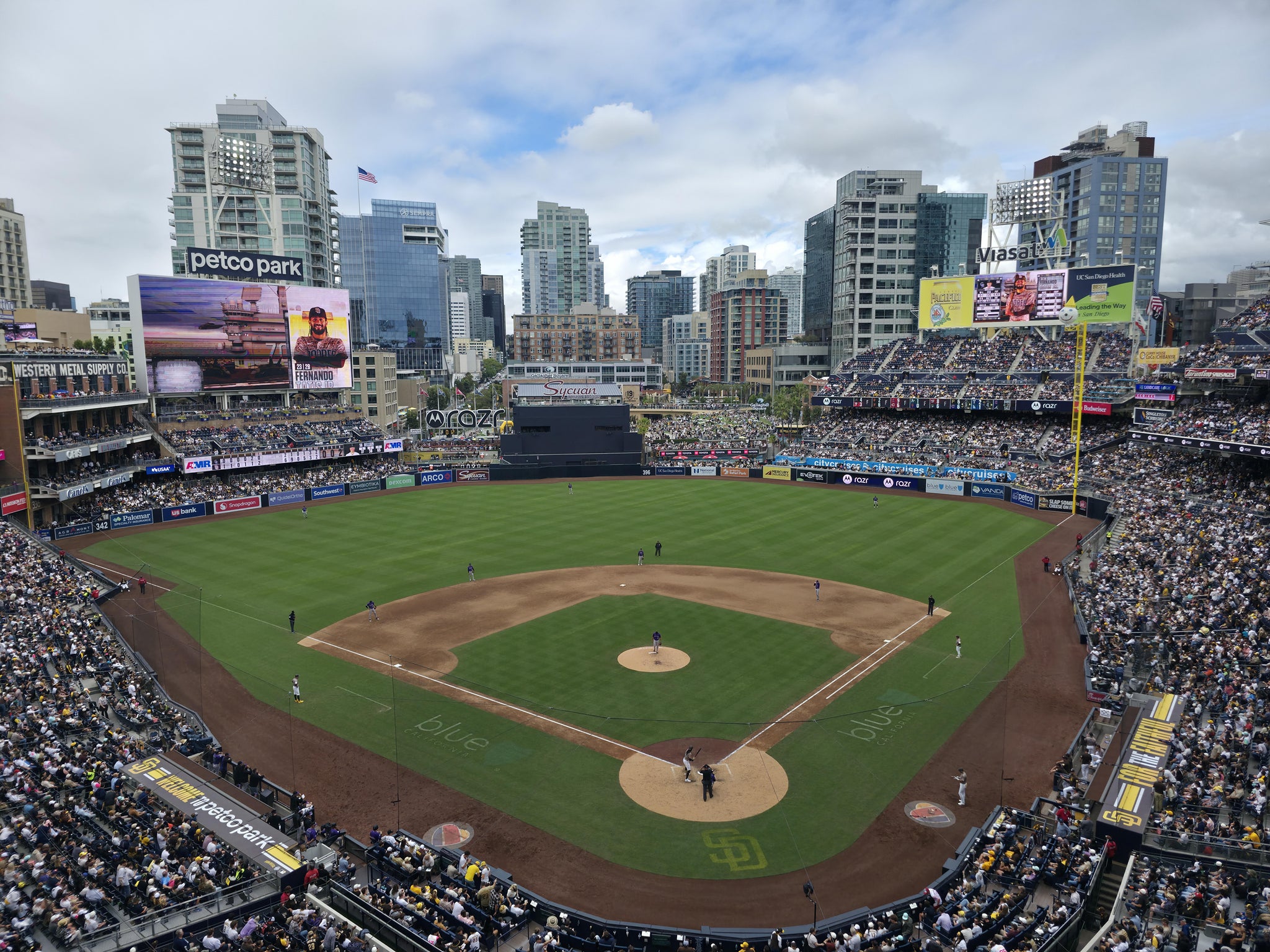 Real Fan View taken from Section 302 at Petco Park by Michael F