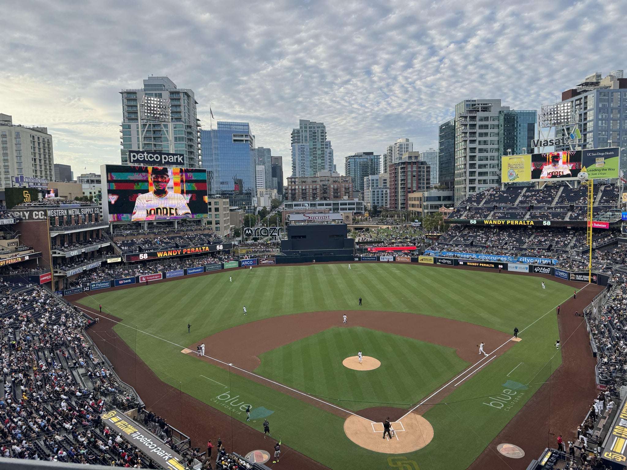 Real Fan View taken from Section 302 at Petco Park by Ryan B