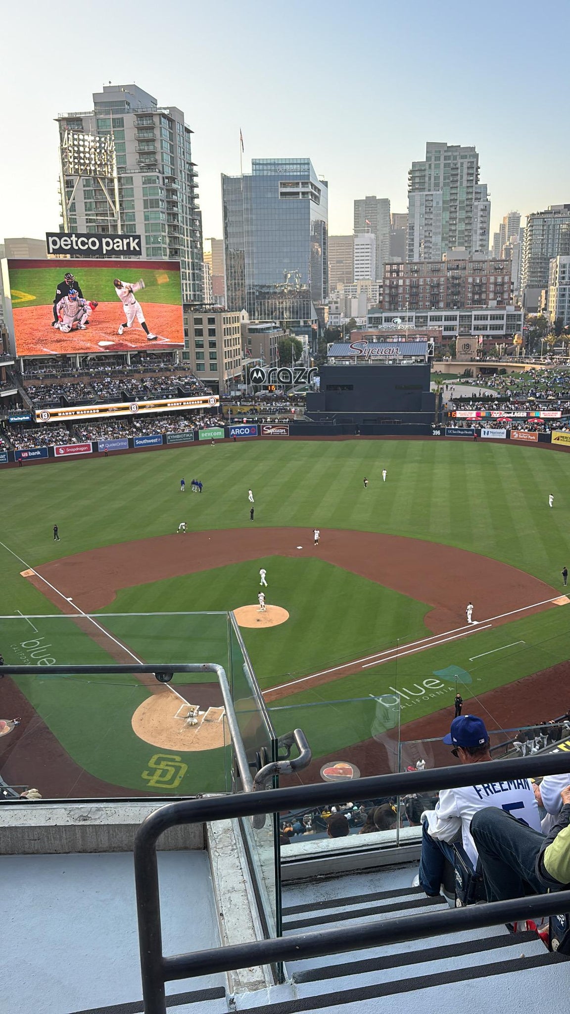 Real Fan View taken from Section 303 at Petco Park by Suzanna D