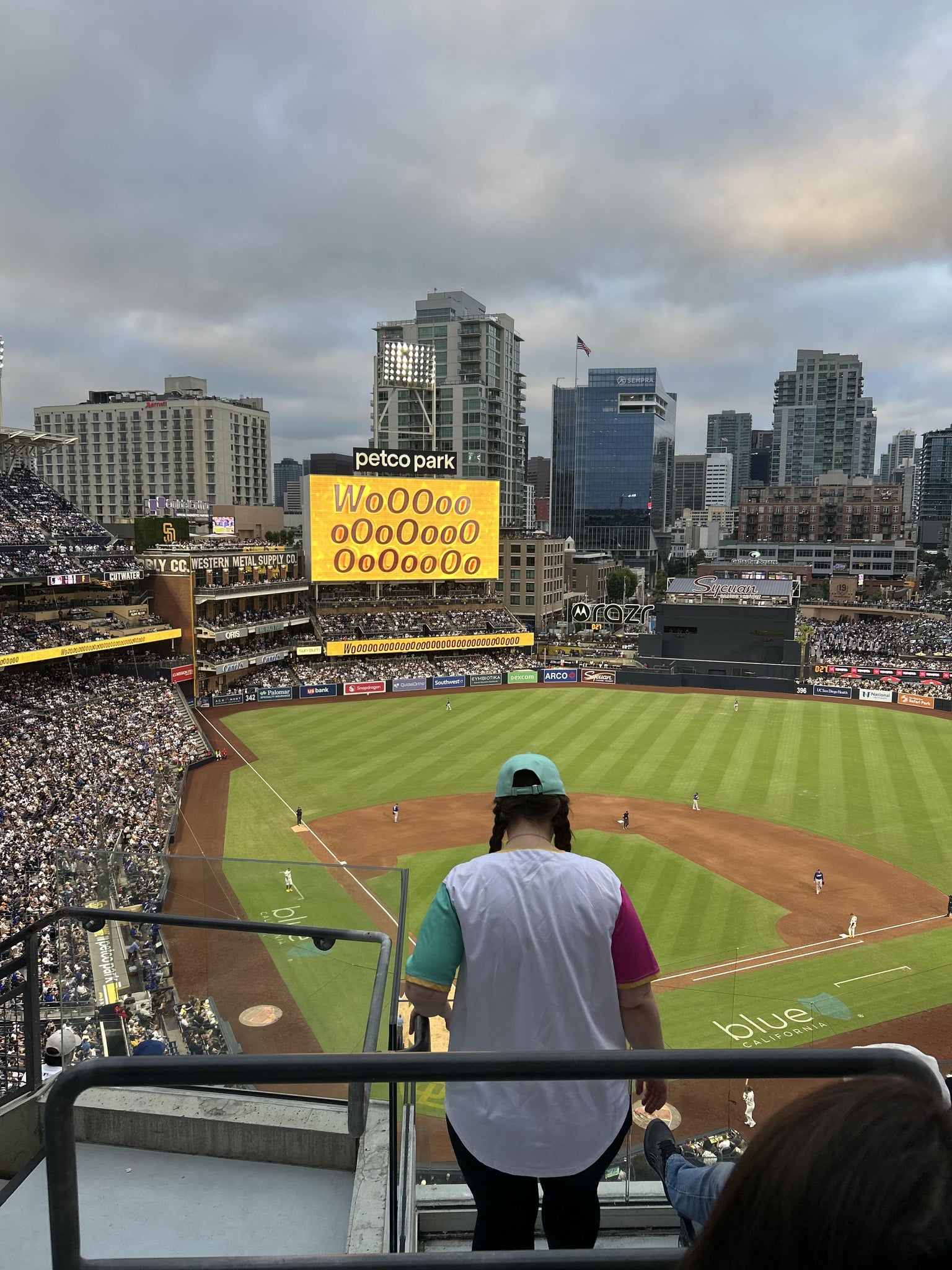 Real Fan View taken from Section 303 at Petco Park by Christina R