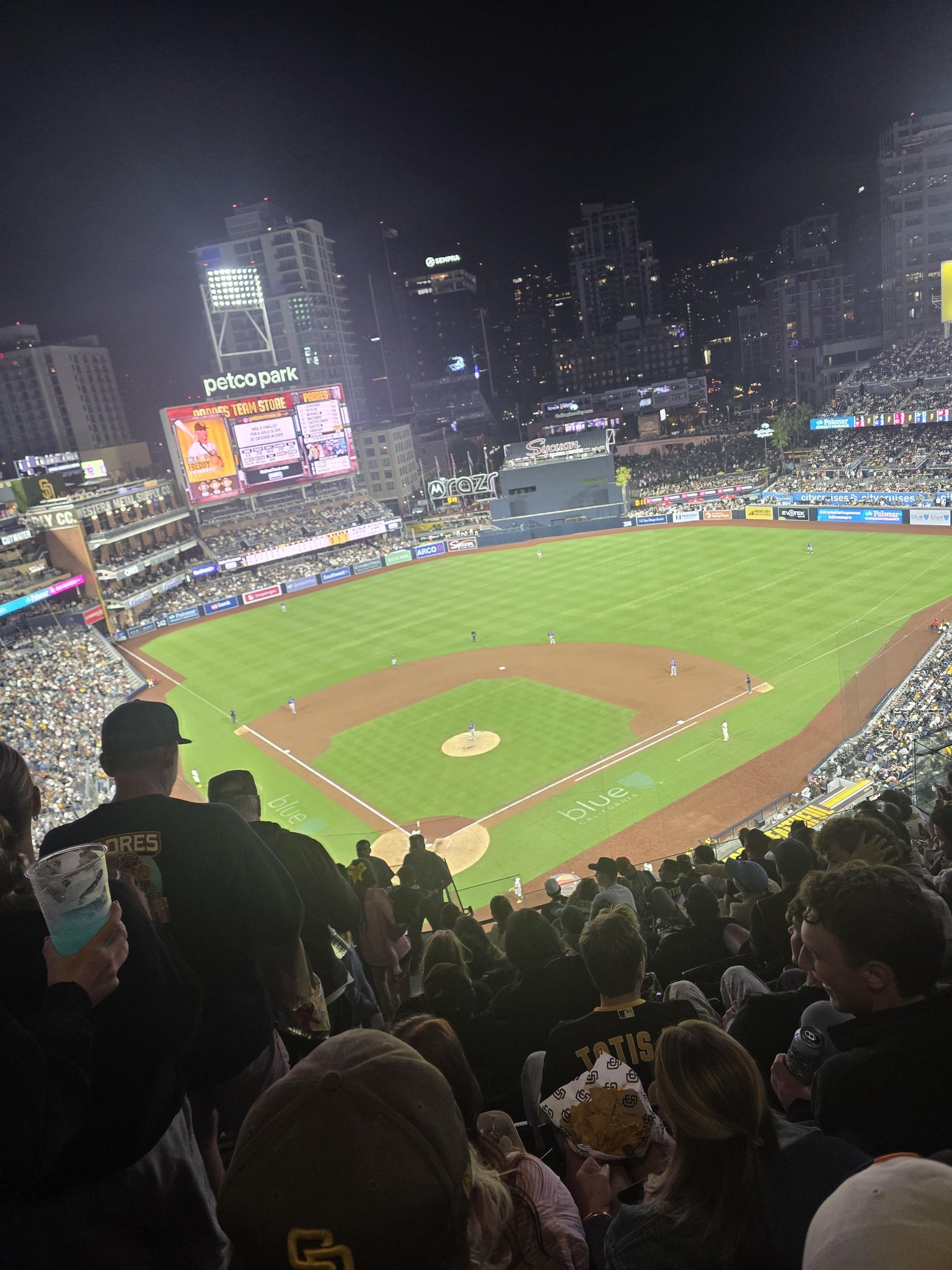 Real Fan View taken from Section 303 at Petco Park by Jèrmere J