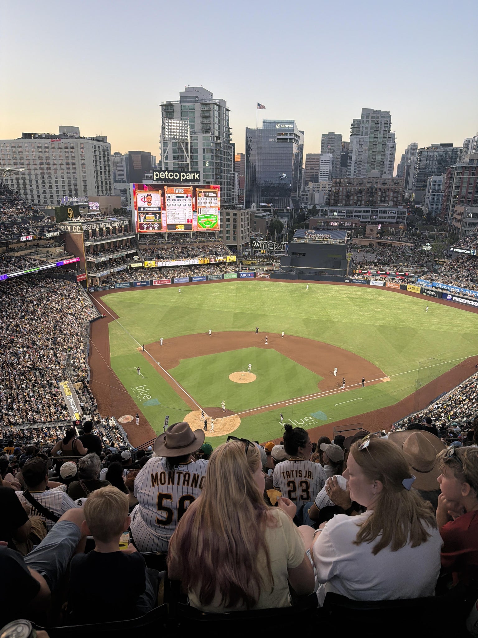 Real Fan View taken from Section 303 at Petco Park by Elizabeth S