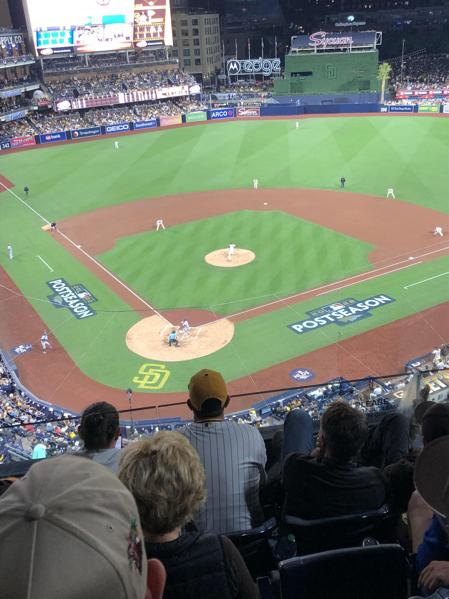 Real Fan View taken from Section 303 at Petco Park by Scott A