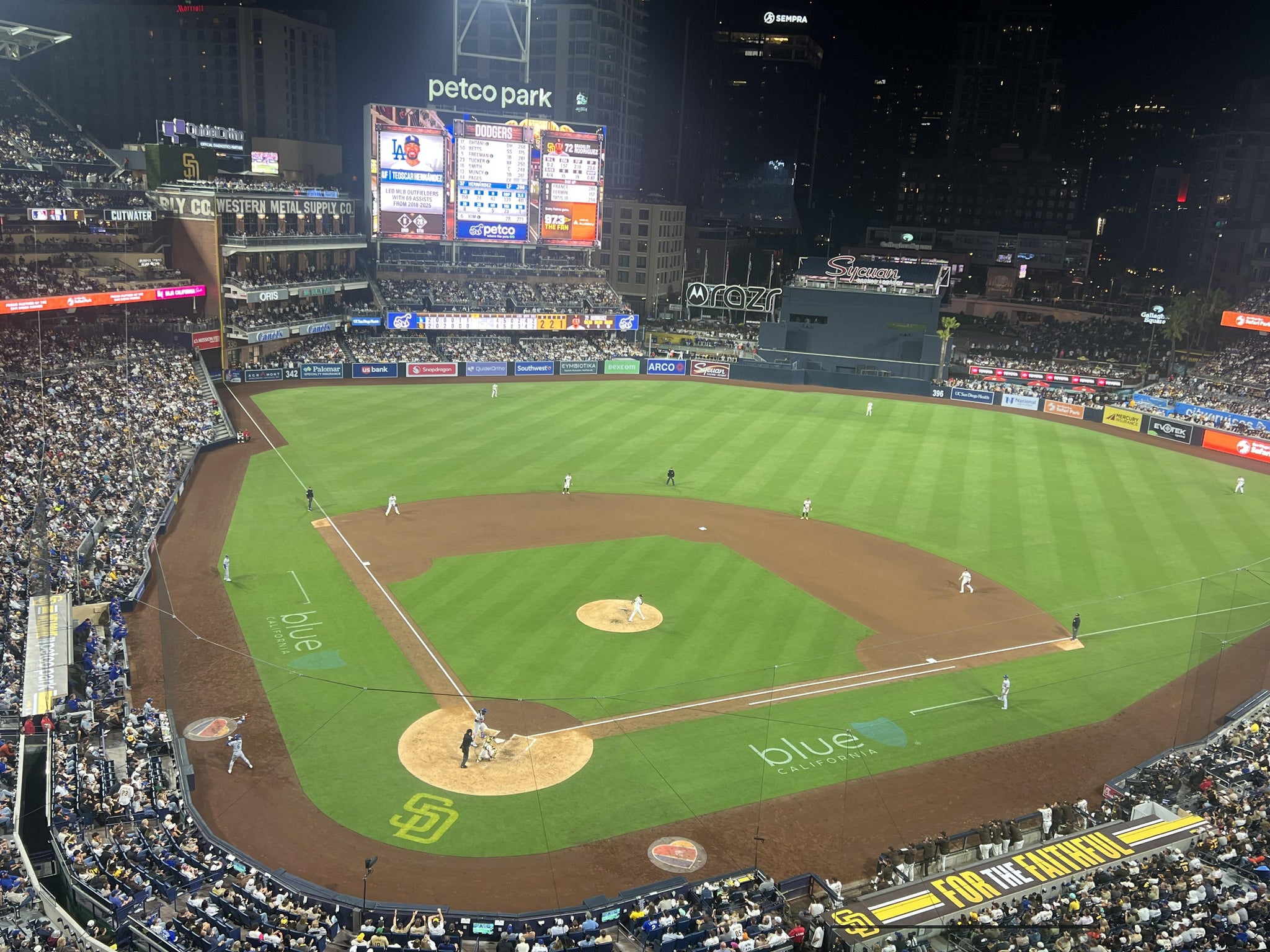 Real Fan View taken from Section 303 at Petco Park by Hans S