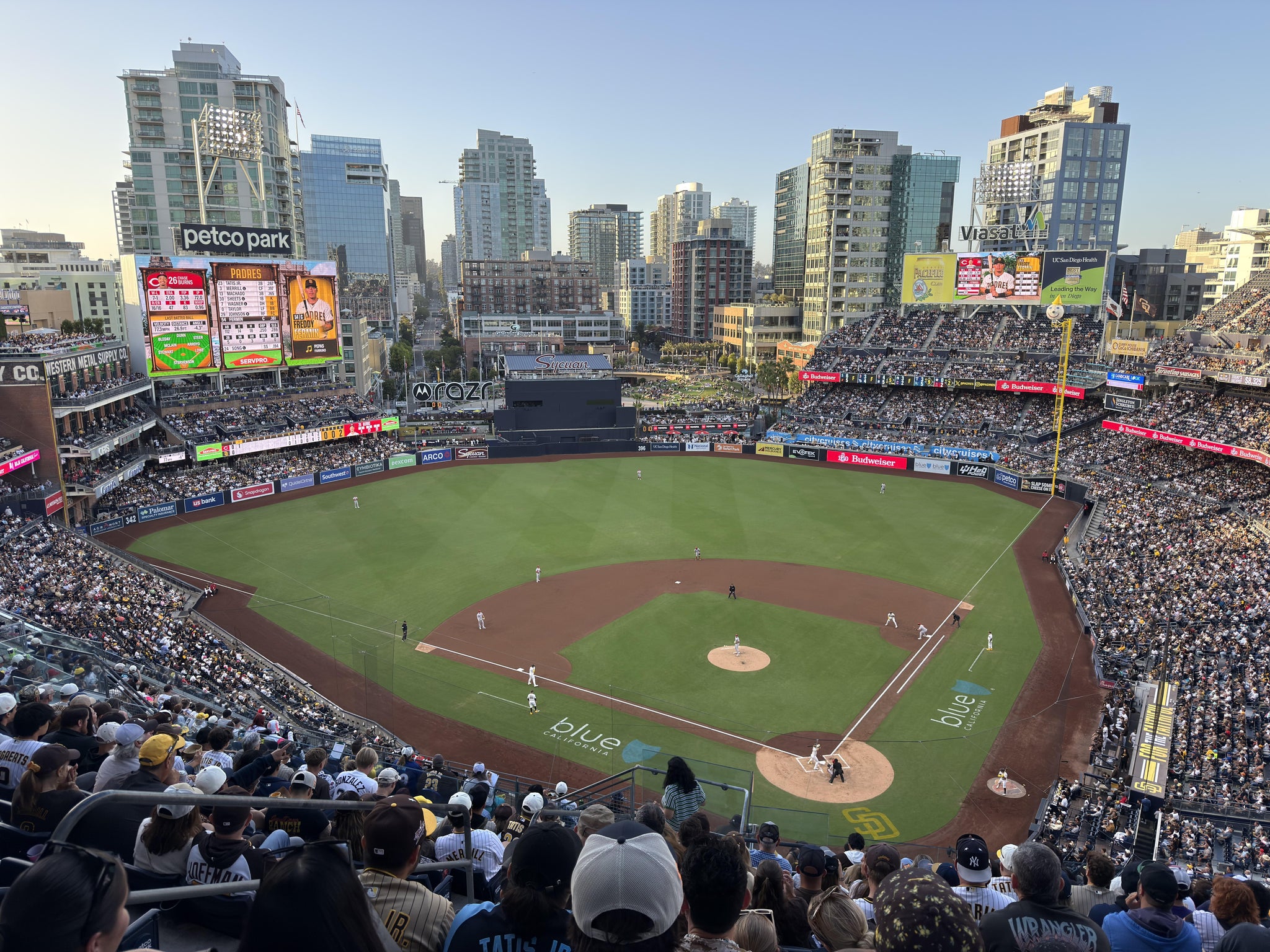 Real Fan View taken from Section 304 at Petco Park by Christopher H