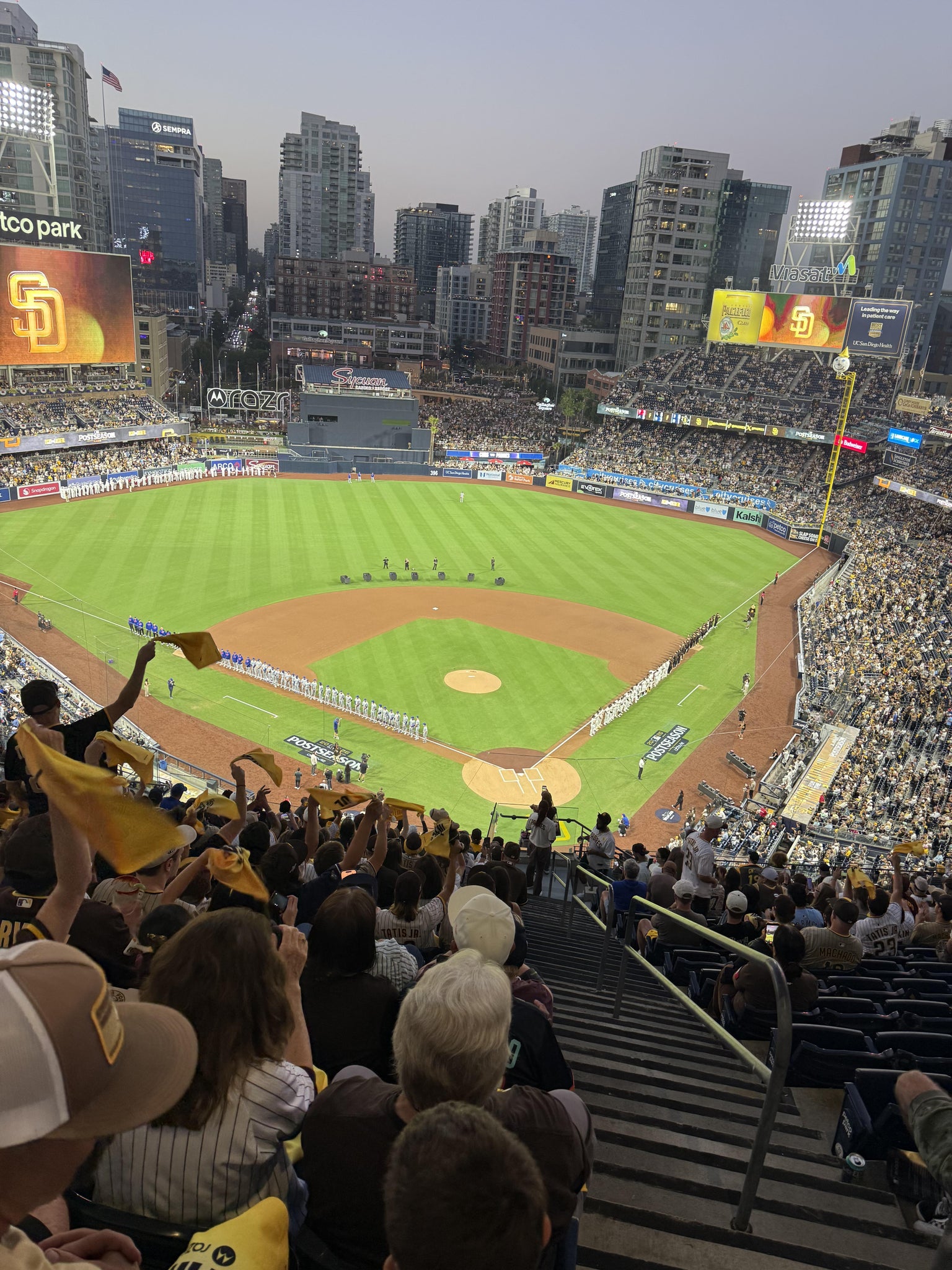 Real Fan View taken from Section 304 at Petco Park by Anonymous User