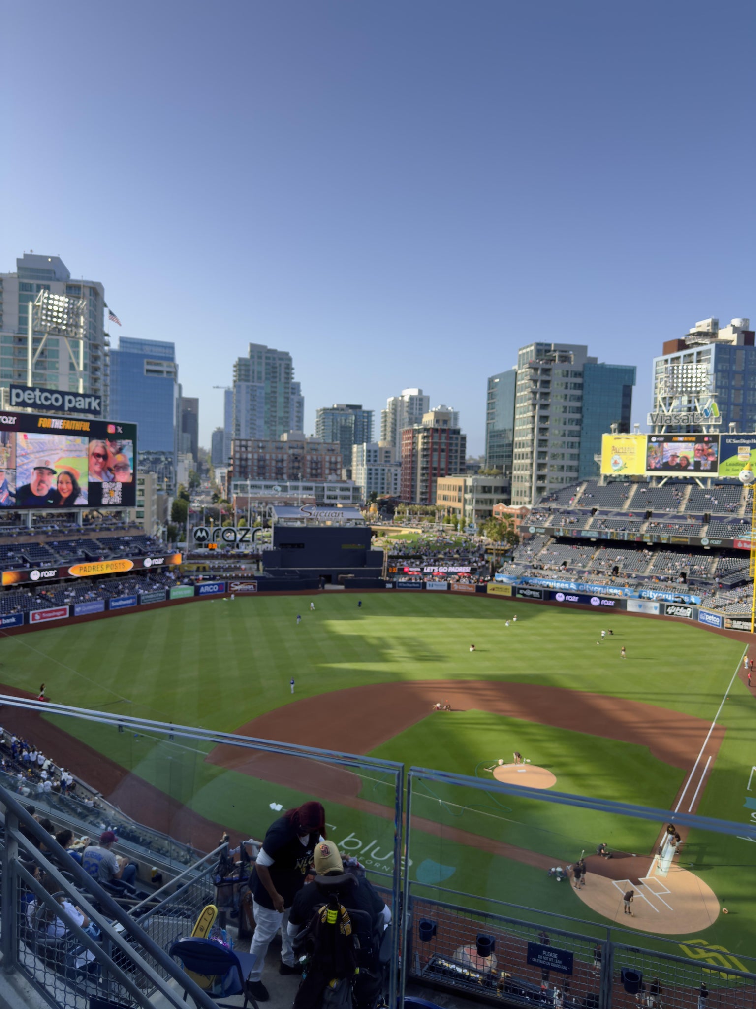 Real Fan View taken from Section 306 at Petco Park by Anonymous User