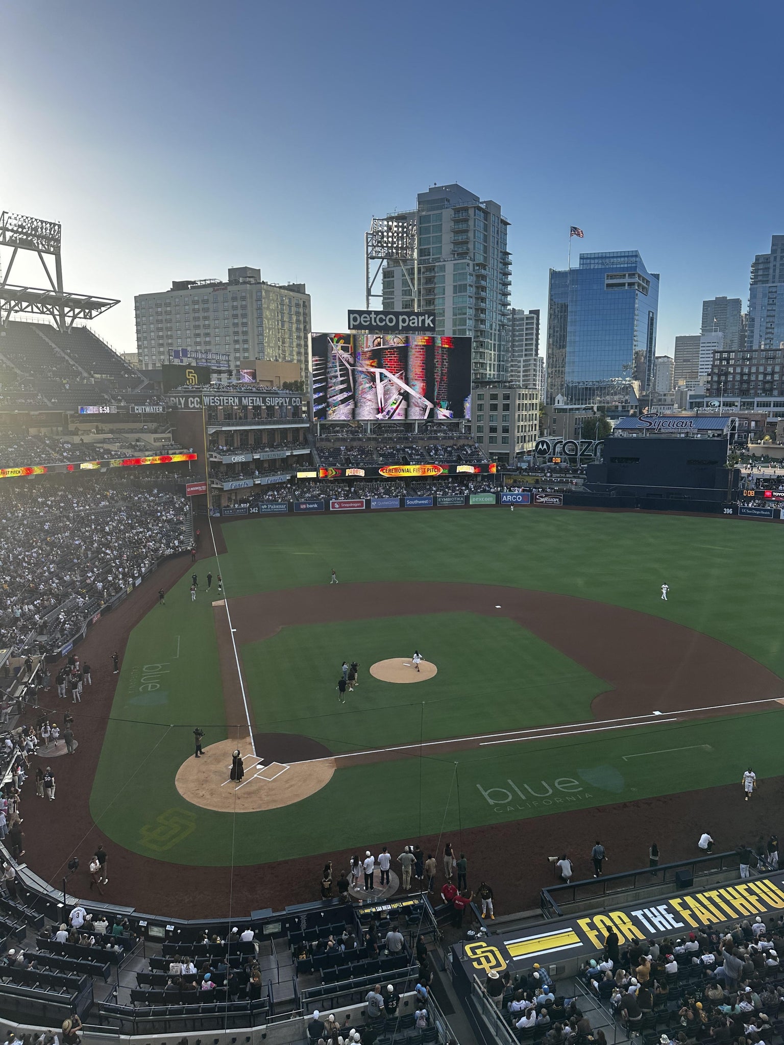 Vue réelle des fans prise de la Section 307 au site Petco Park par Bailey K
