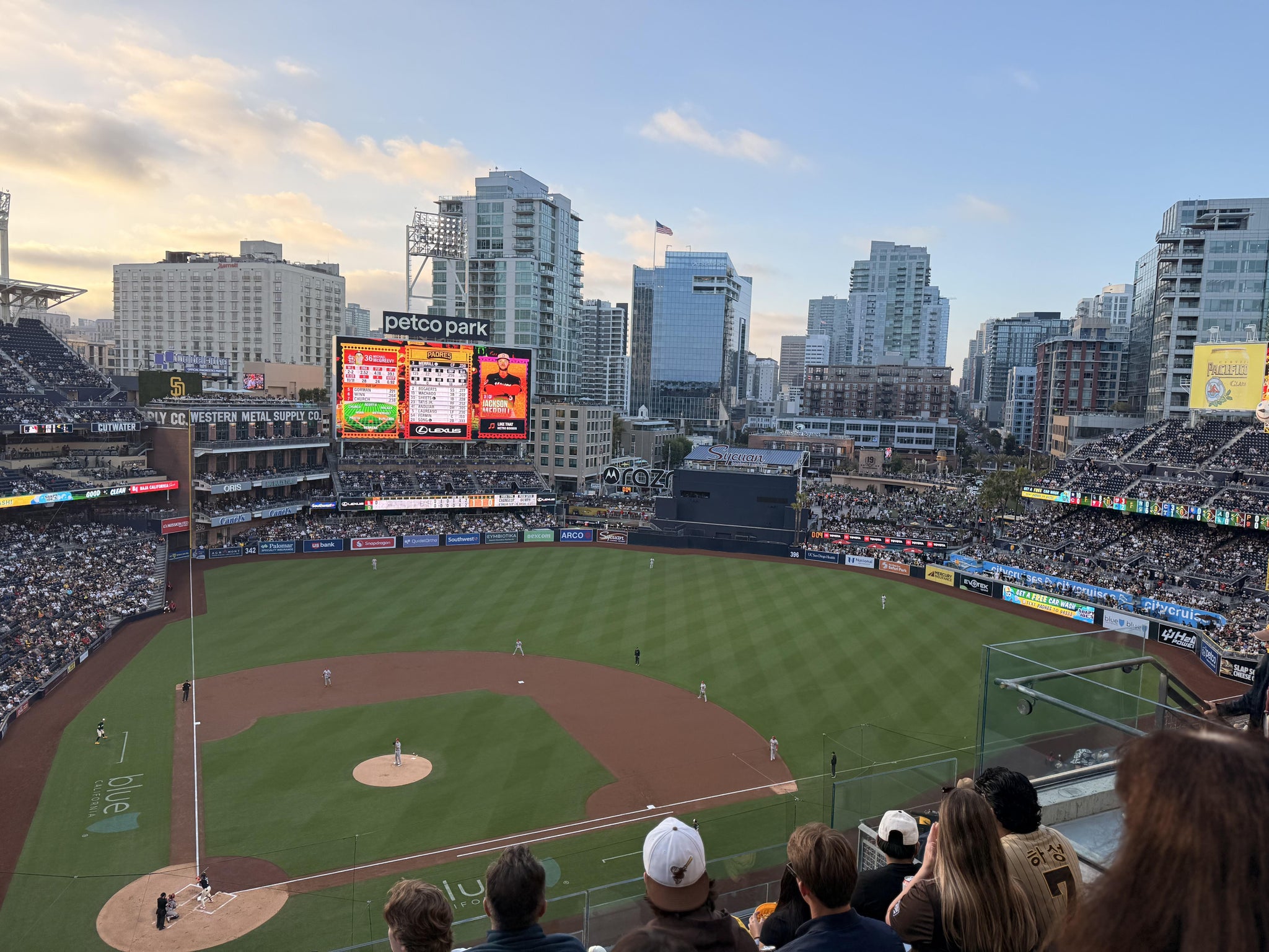 Real Fan View taken from Section 307 at Petco Park by Pablo M