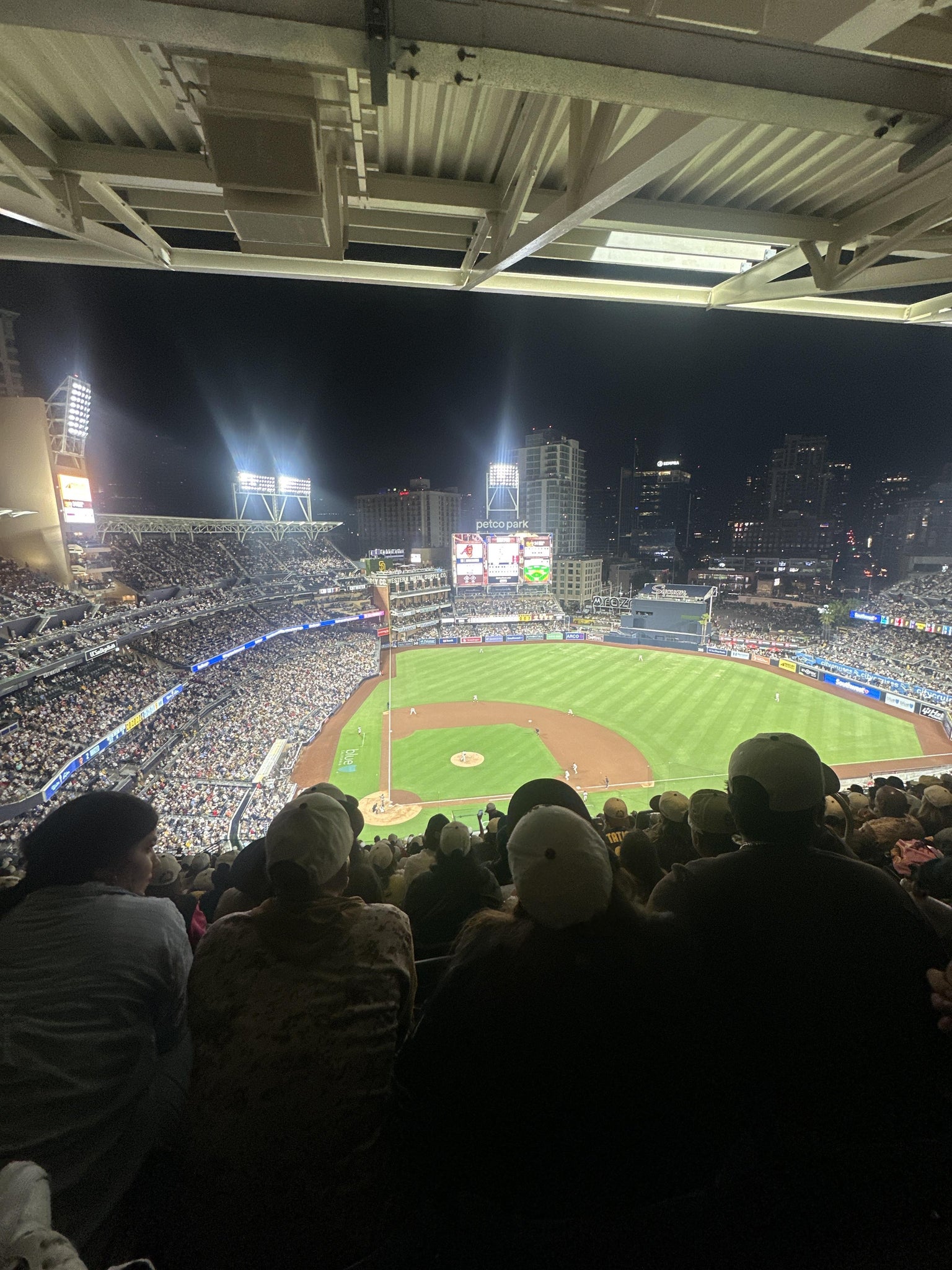 Real Fan View taken from Section 307 at Petco Park by Anonymous User