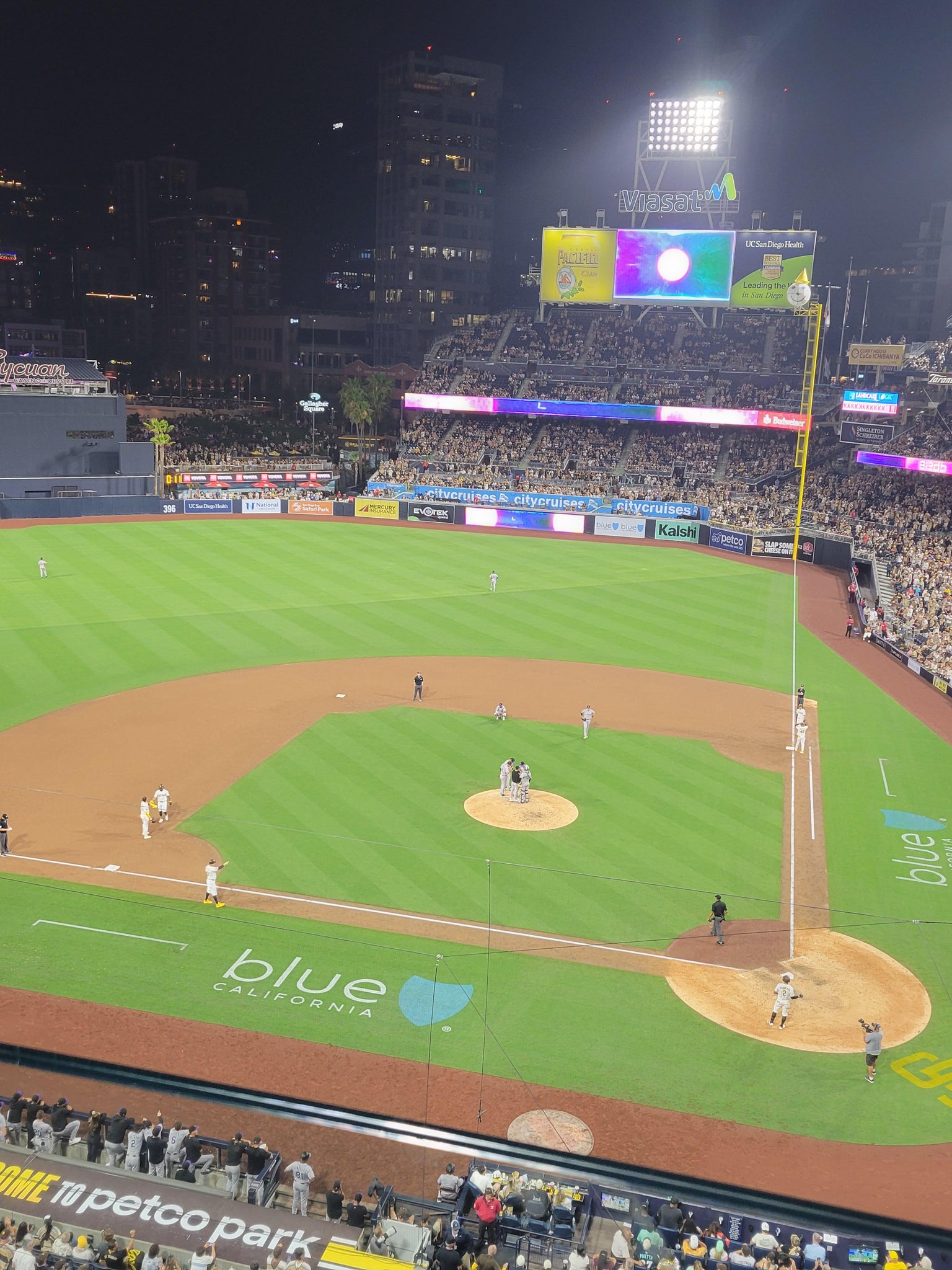 Real Fan View taken from Section 308 at Petco Park by Dawn S
