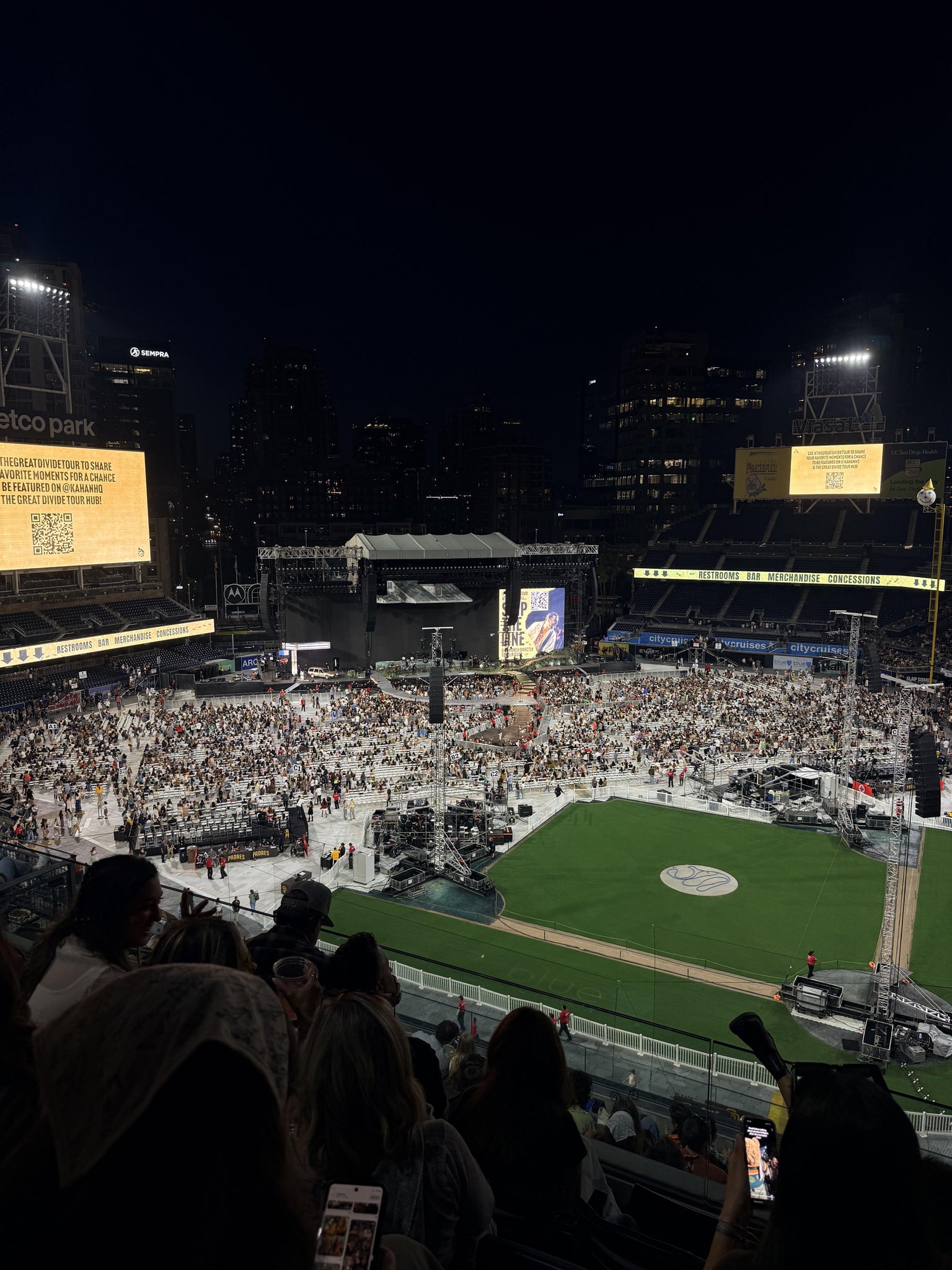 Real Fan View taken from Section 308 at Petco Park by Kayla M