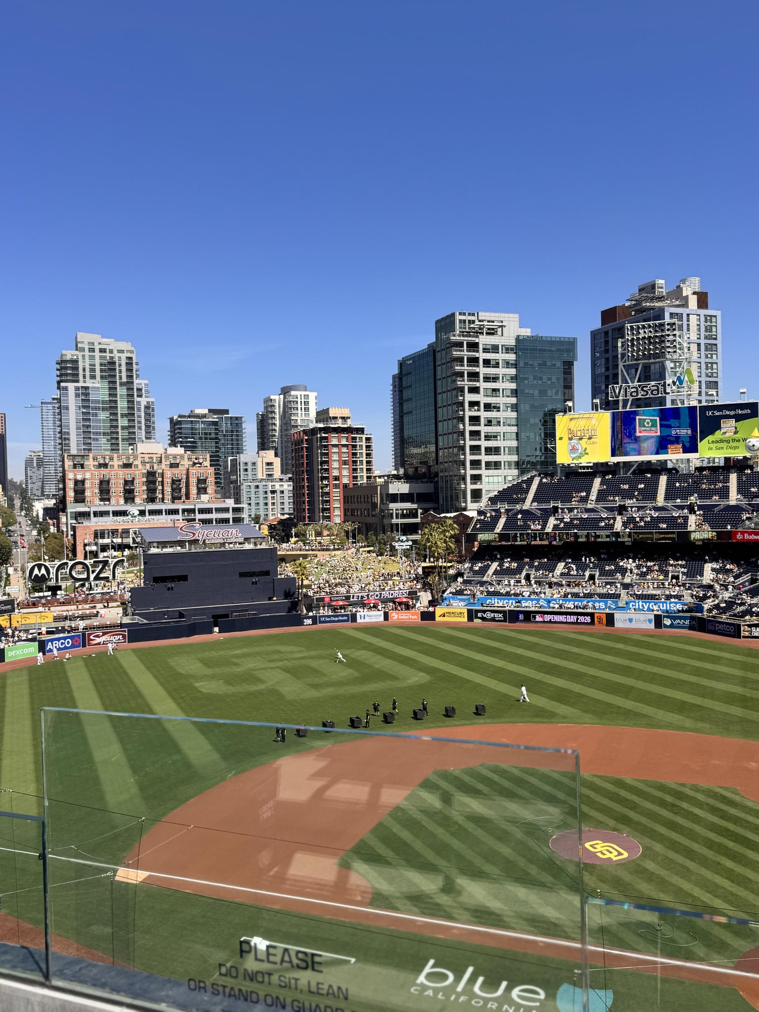 Real Fan View taken from Section 308 at Petco Park by Art A