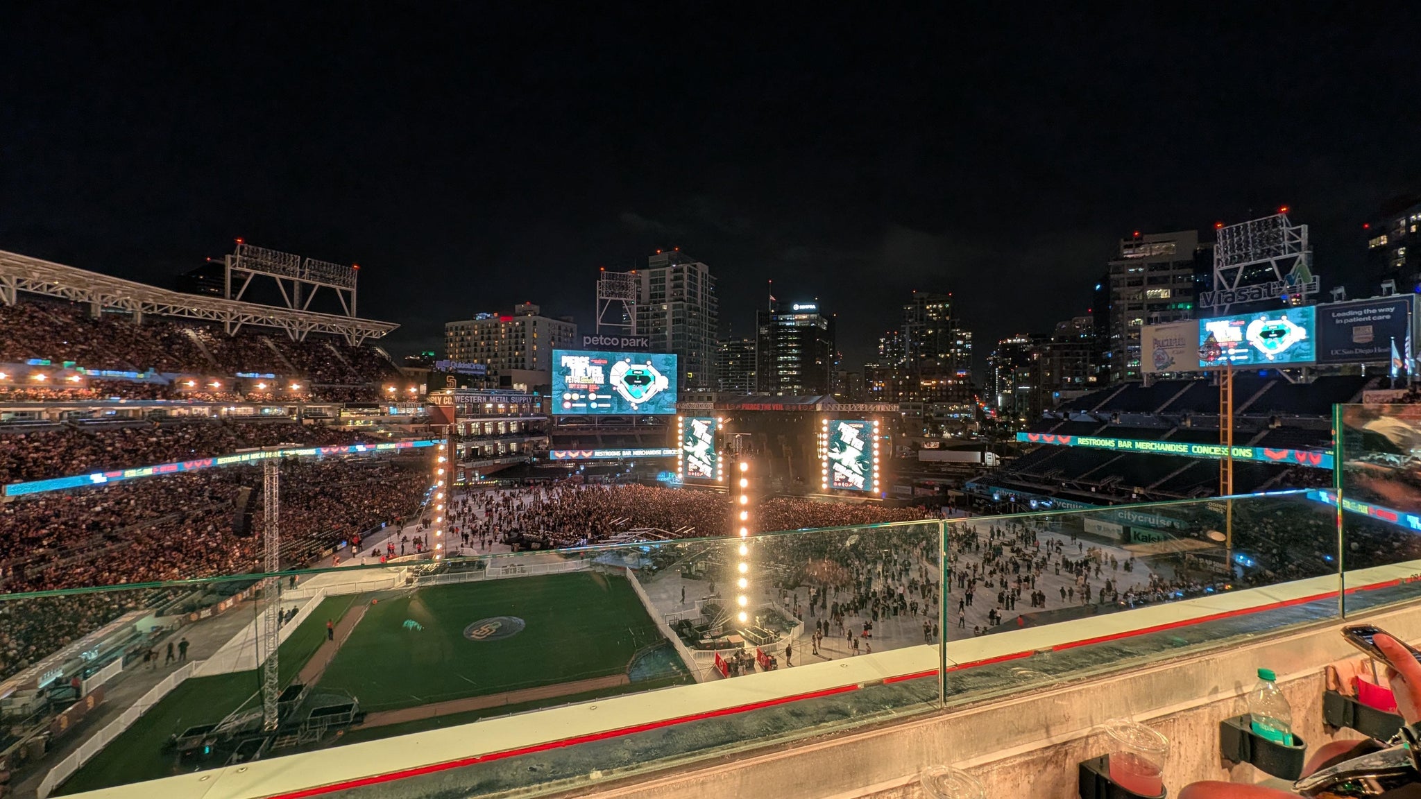 Real Fan View taken from Section 309 at Petco Park by Zechariah B