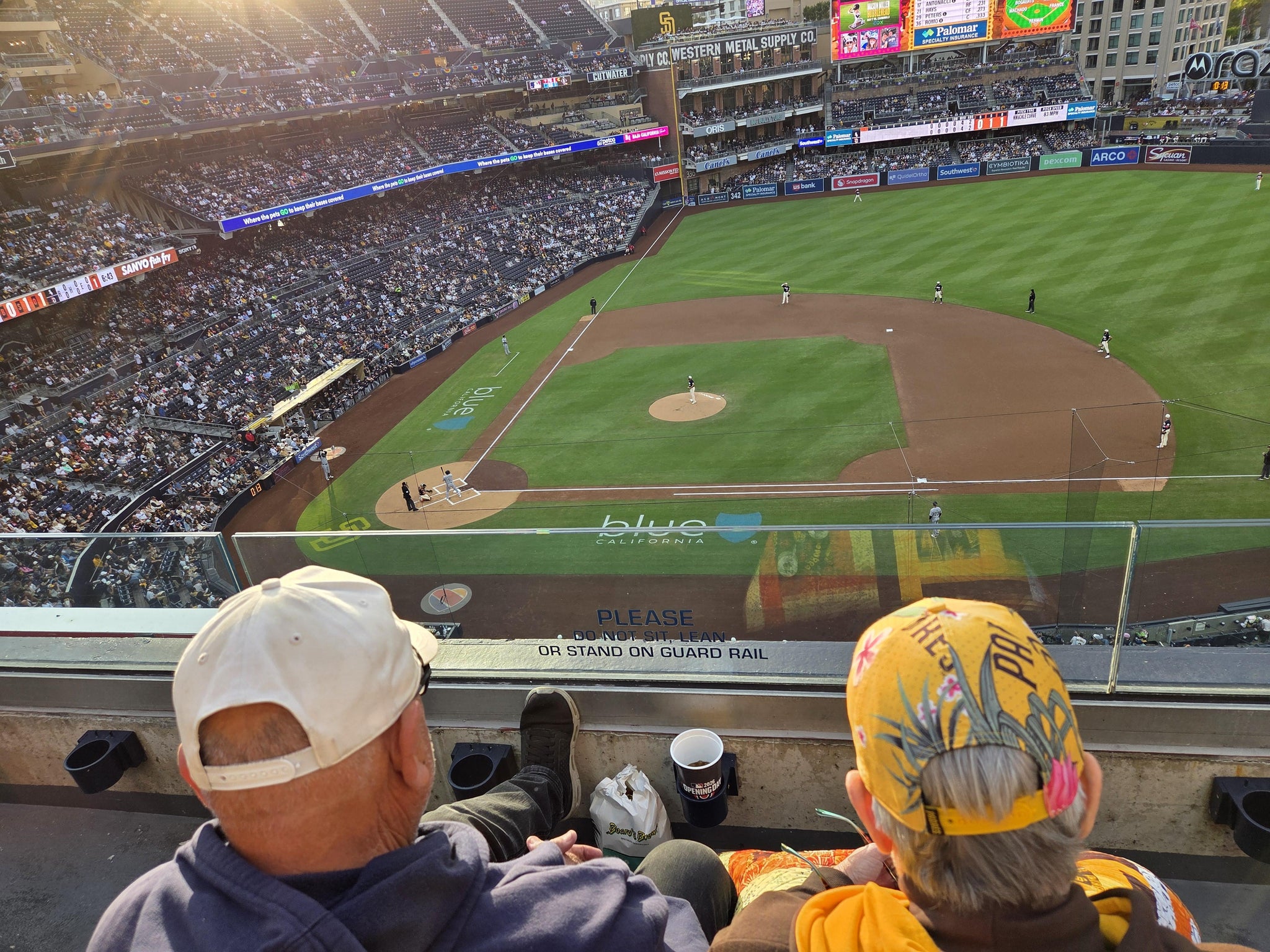 Real Fan View taken from Section 311 at Petco Park by James L