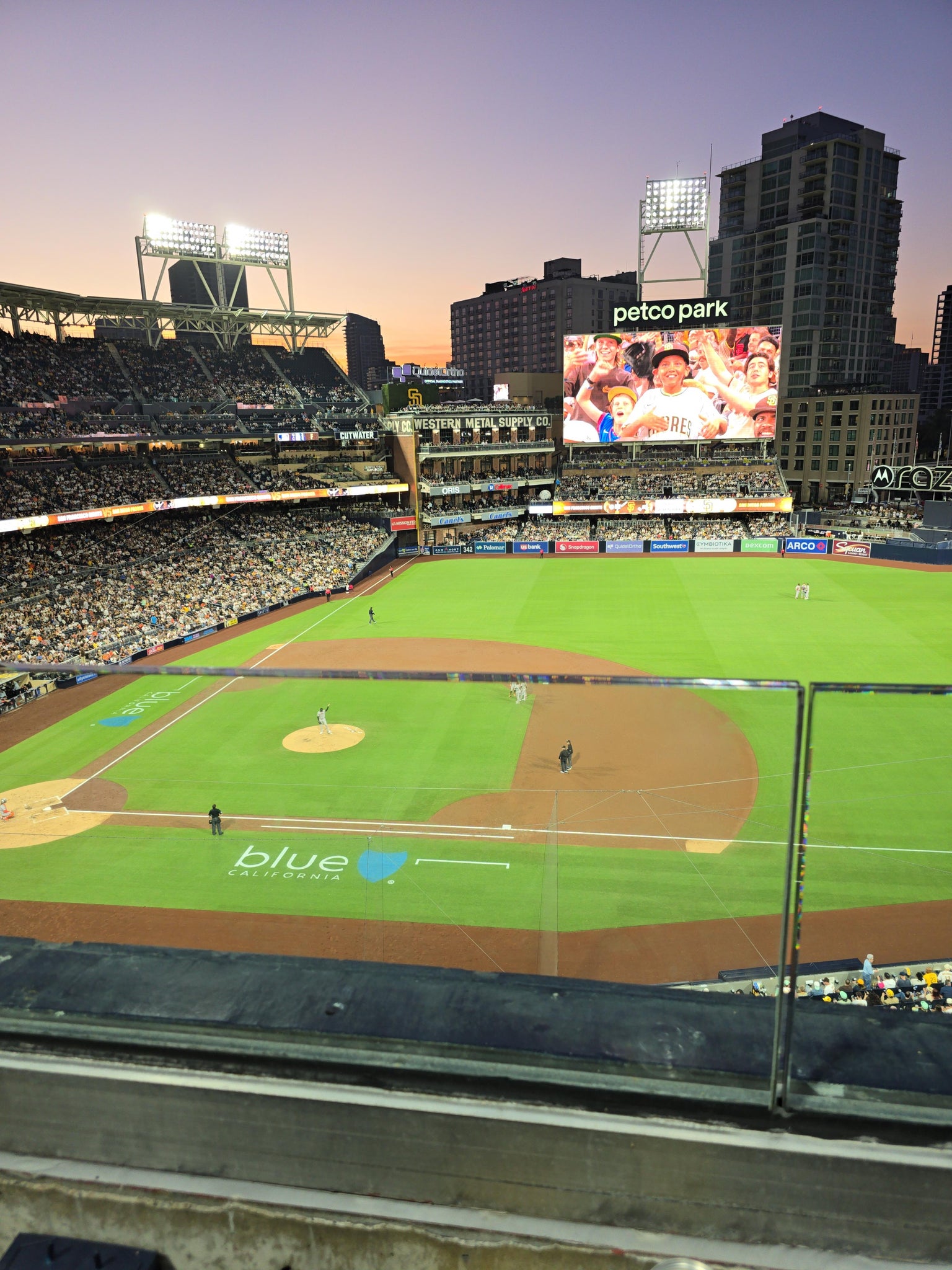 Real Fan View taken from Section 313 at Petco Park by Felipe O