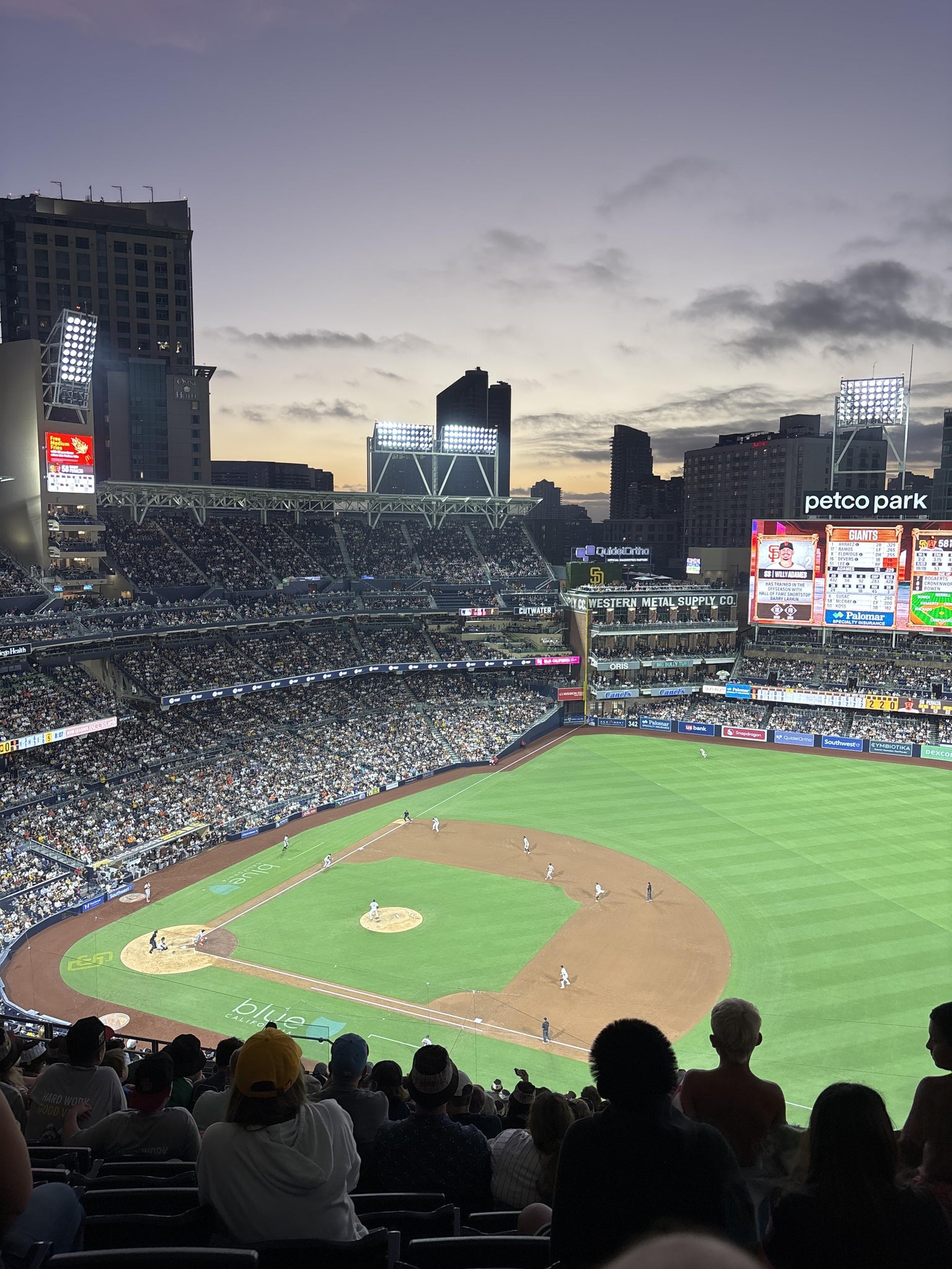 Real Fan View taken from Section 315 at Petco Park by Felix G
