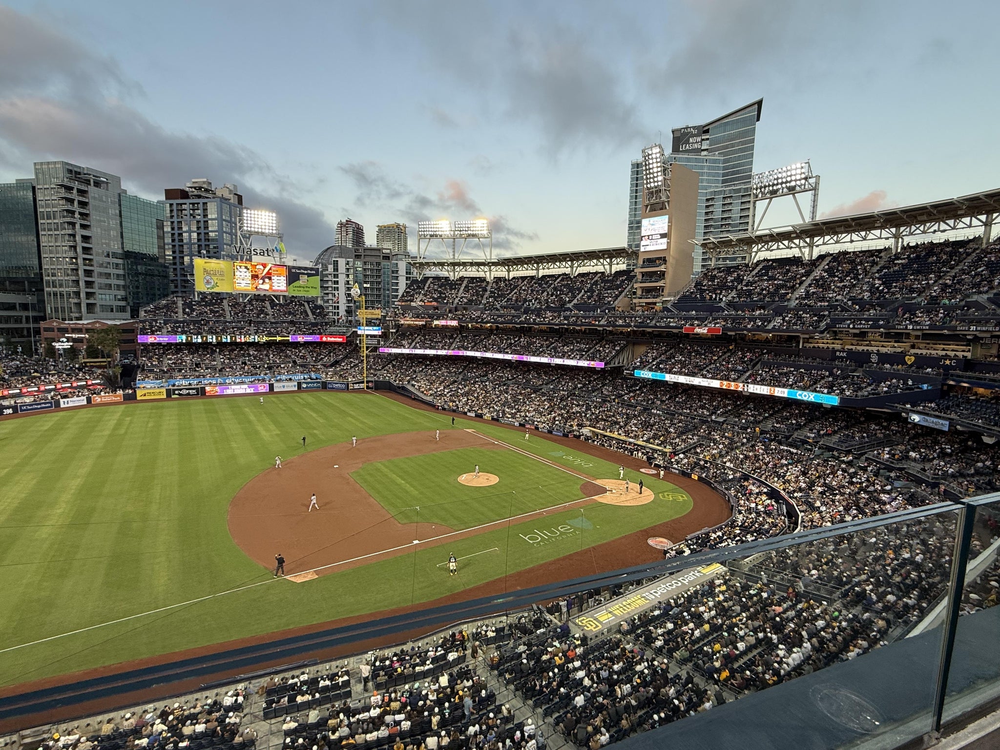 Real Fan View taken from Section 316 at Petco Park by Alison H