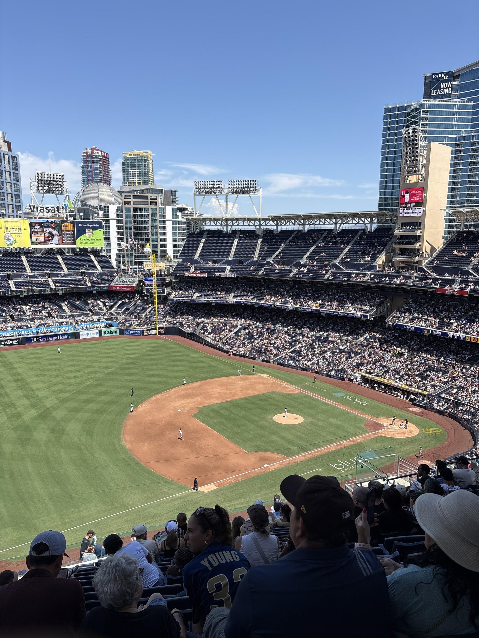 Real Fan View taken from Section 316 at Petco Park by Will G