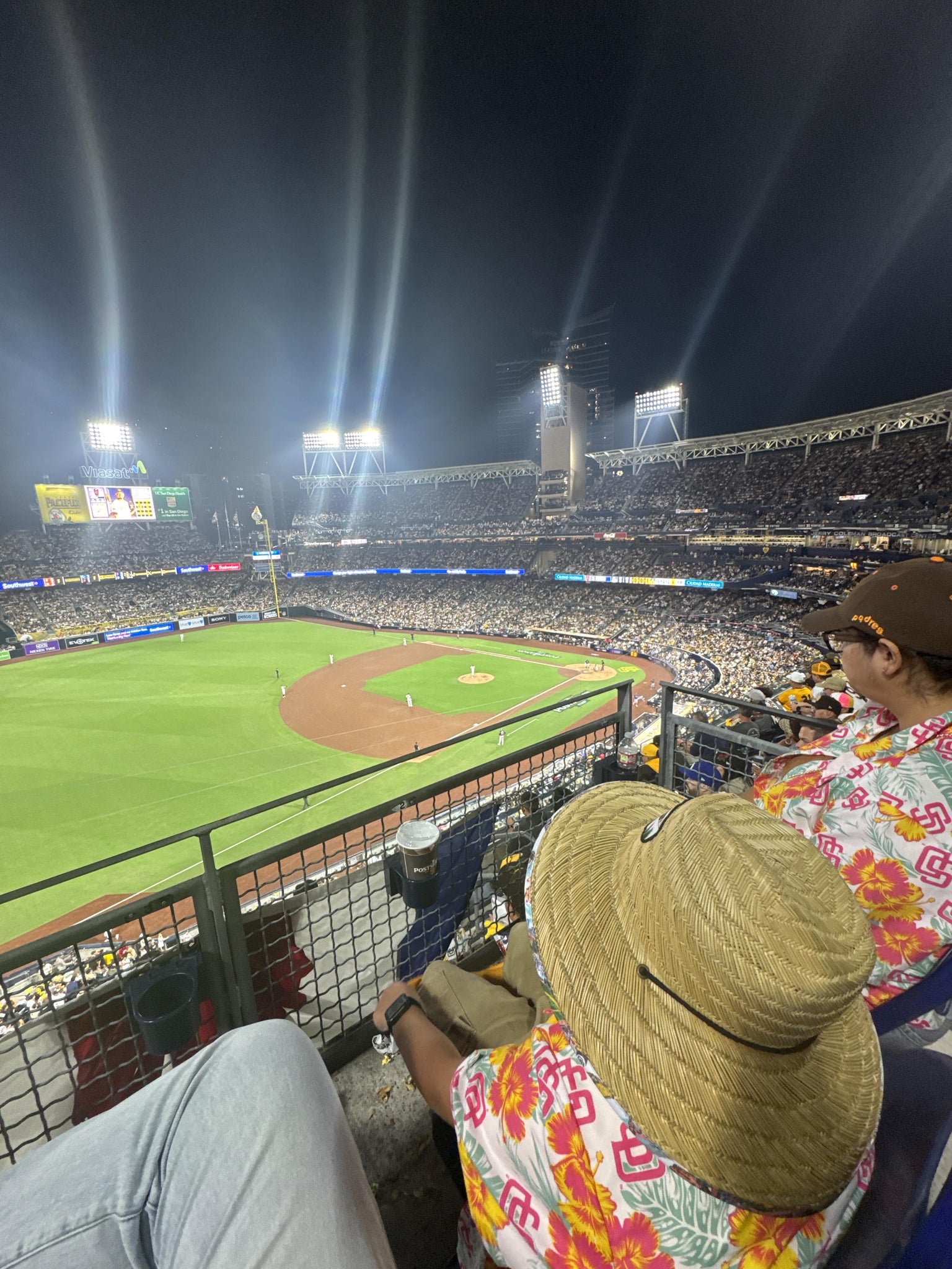 Real Fan View taken from Section 316 at Petco Park by Erik H