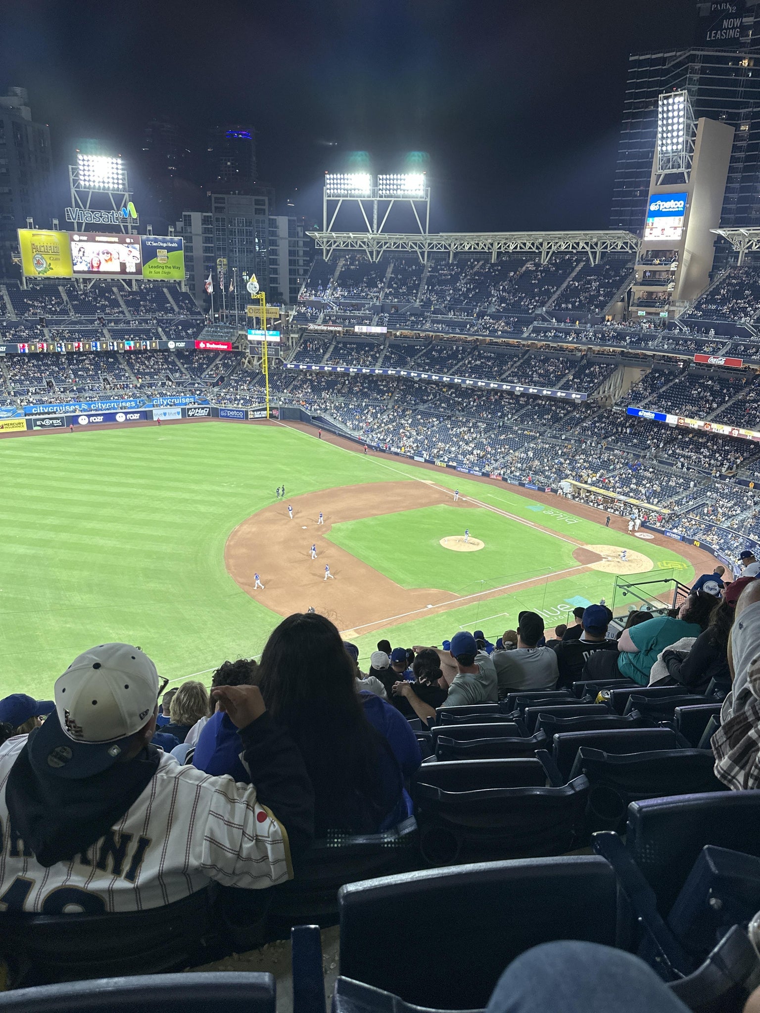 Real Fan View taken from Section 318 at Petco Park by Arturo R