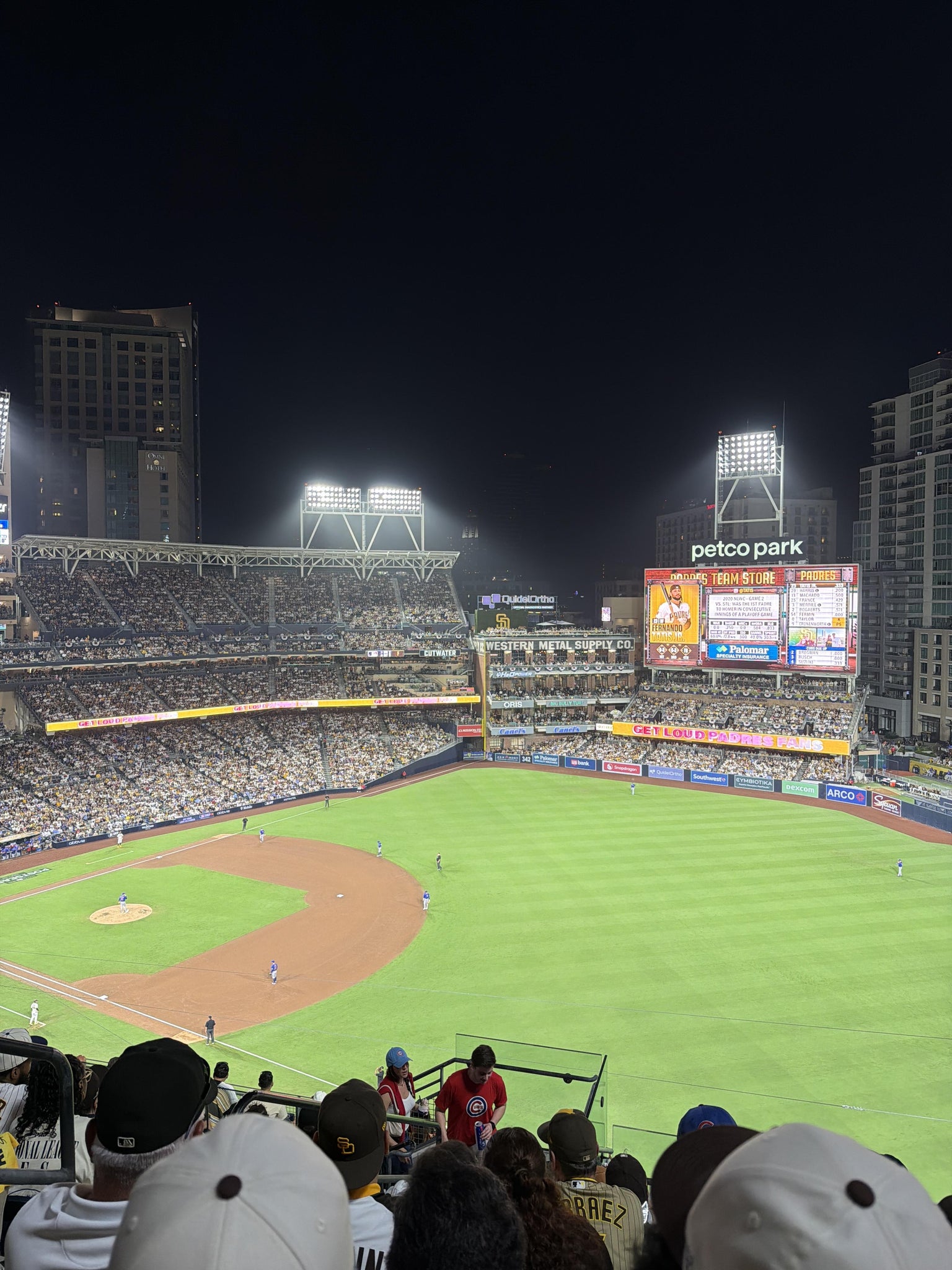 Real Fan View taken from Section 321 at Petco Park by Dane C