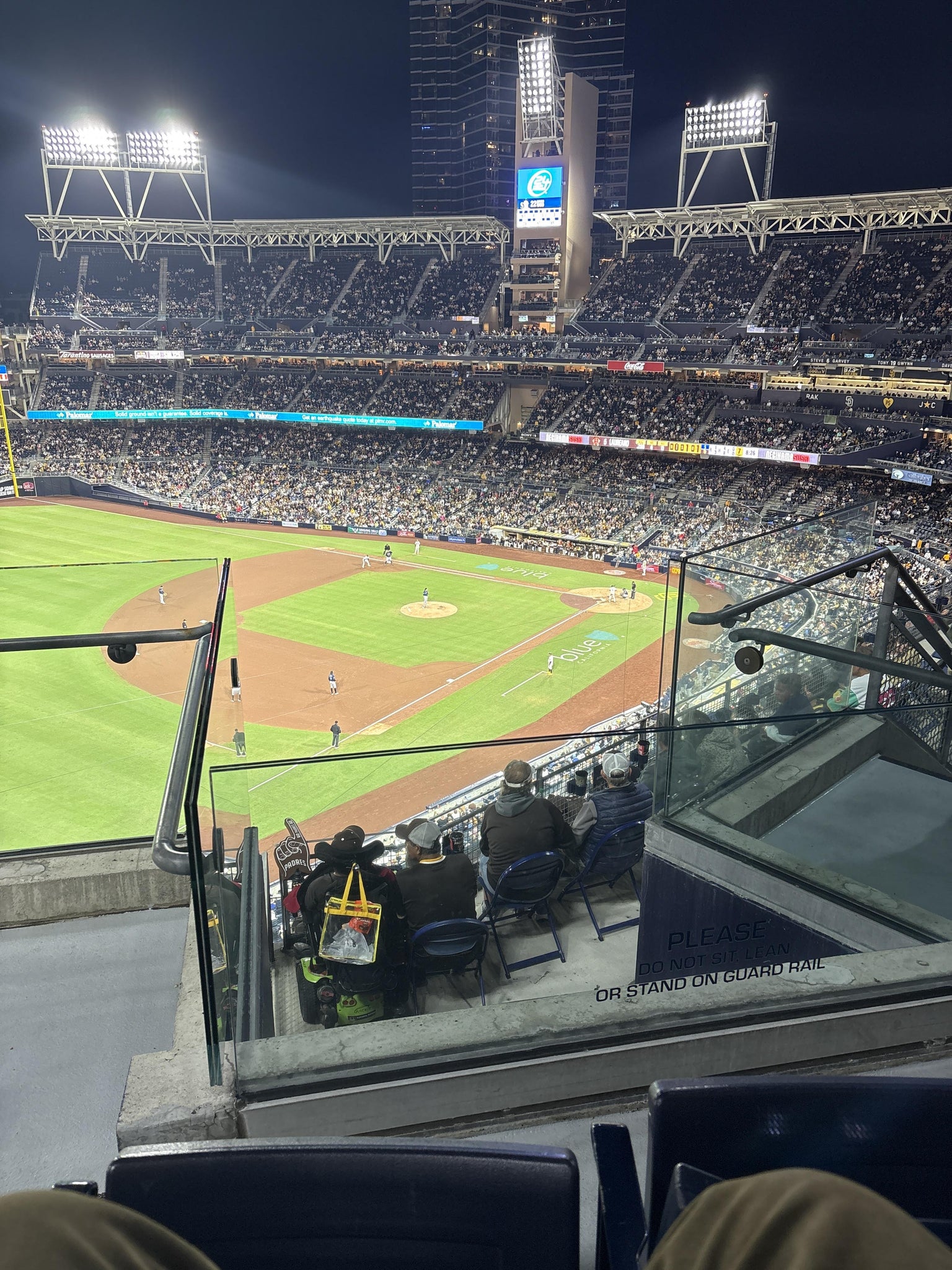Real Fan View taken from Section 322 at Petco Park by Ryan M