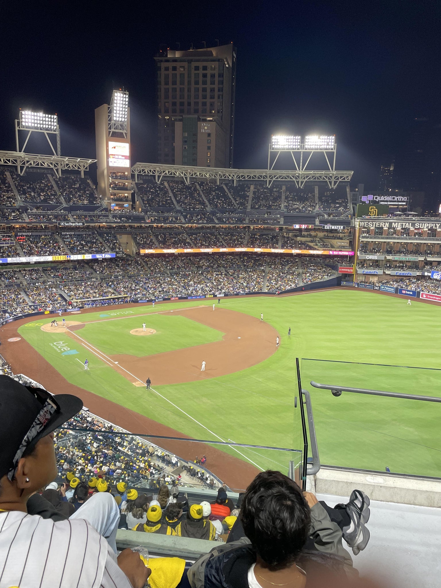 Real Fan View taken from Section 323 at Petco Park by Simone S