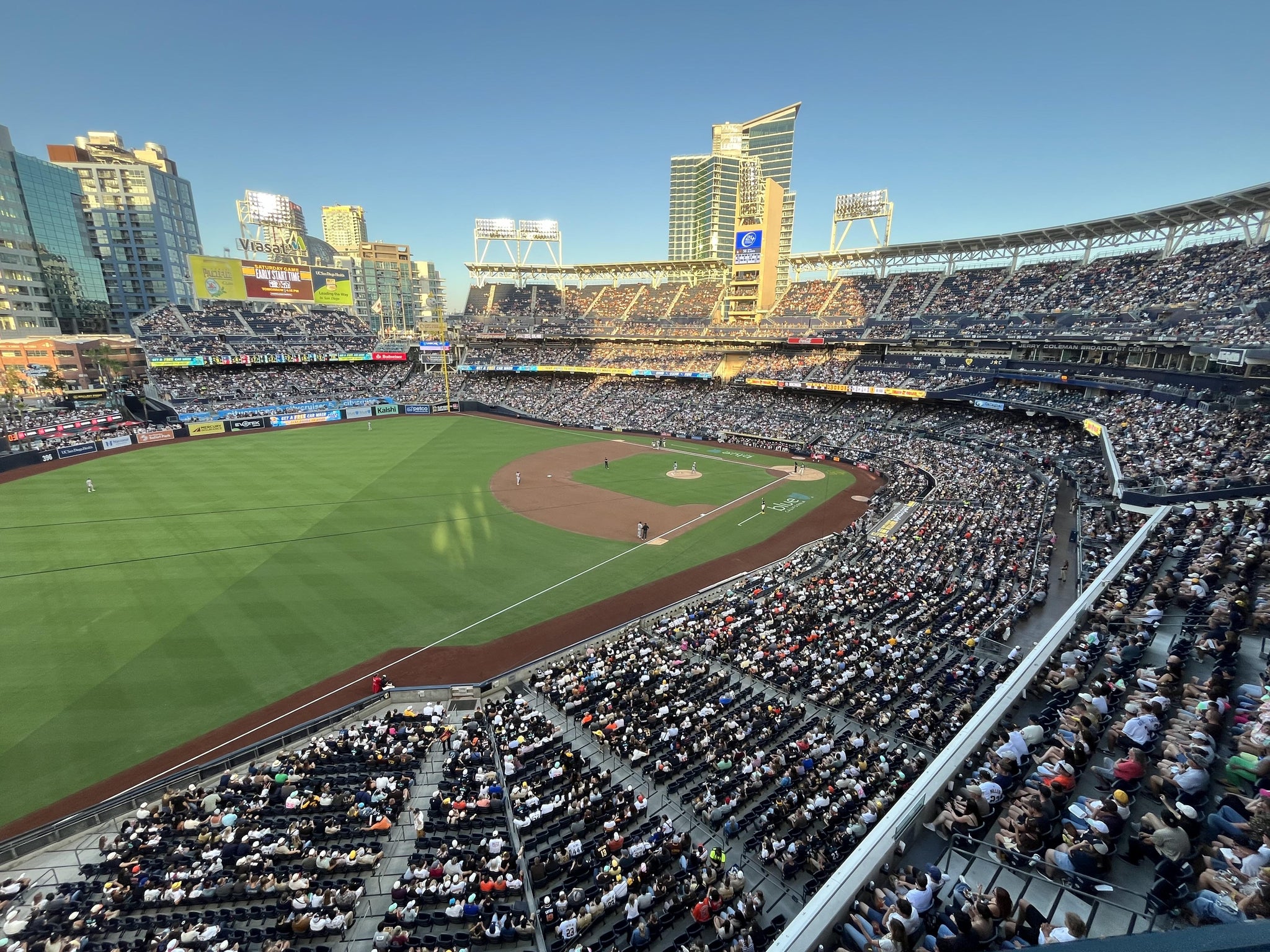Real Fan View taken from Section 324 at Petco Park by Joshua M