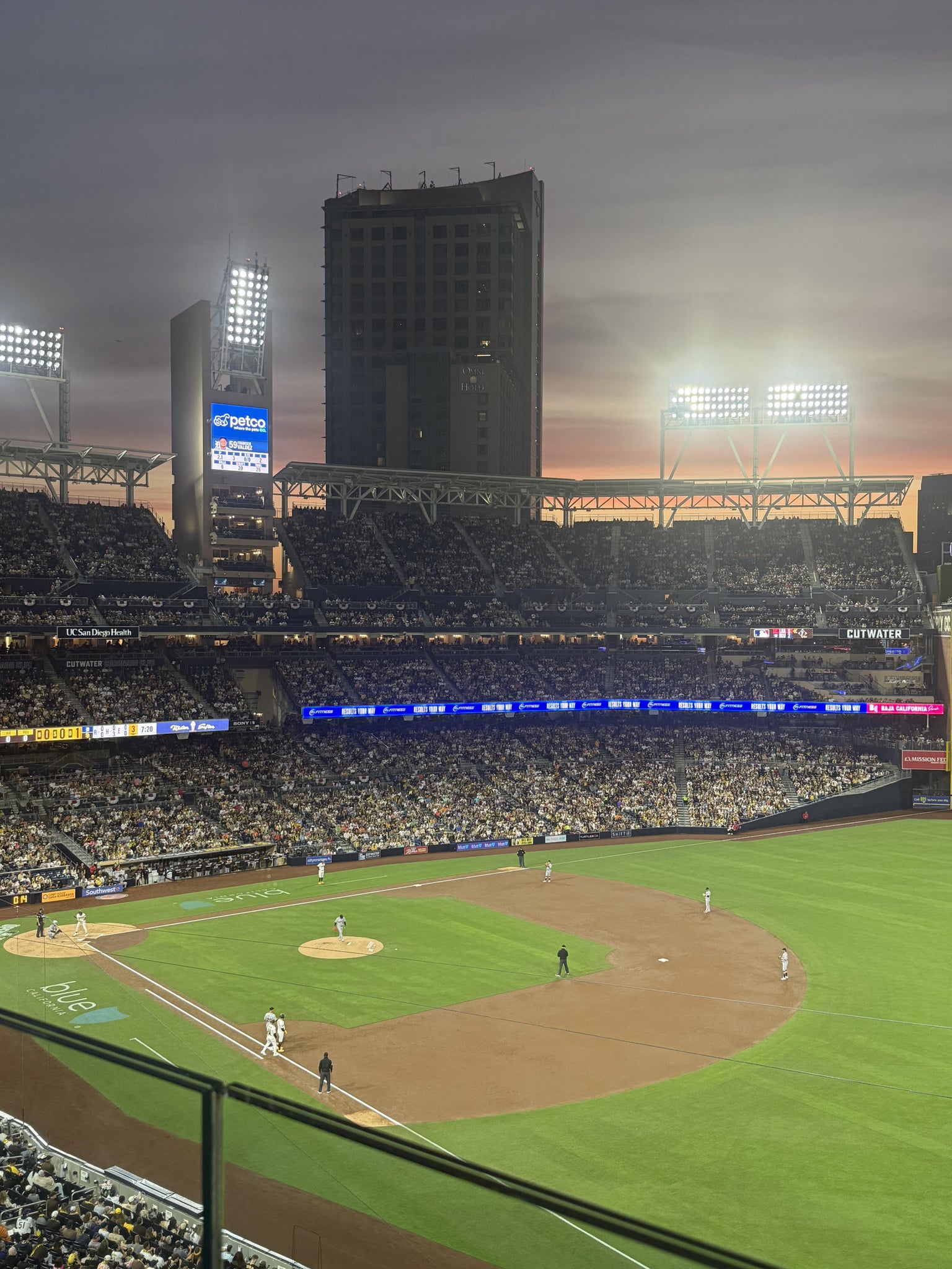 Real Fan View taken from Section 324 at Petco Park by Paolo D