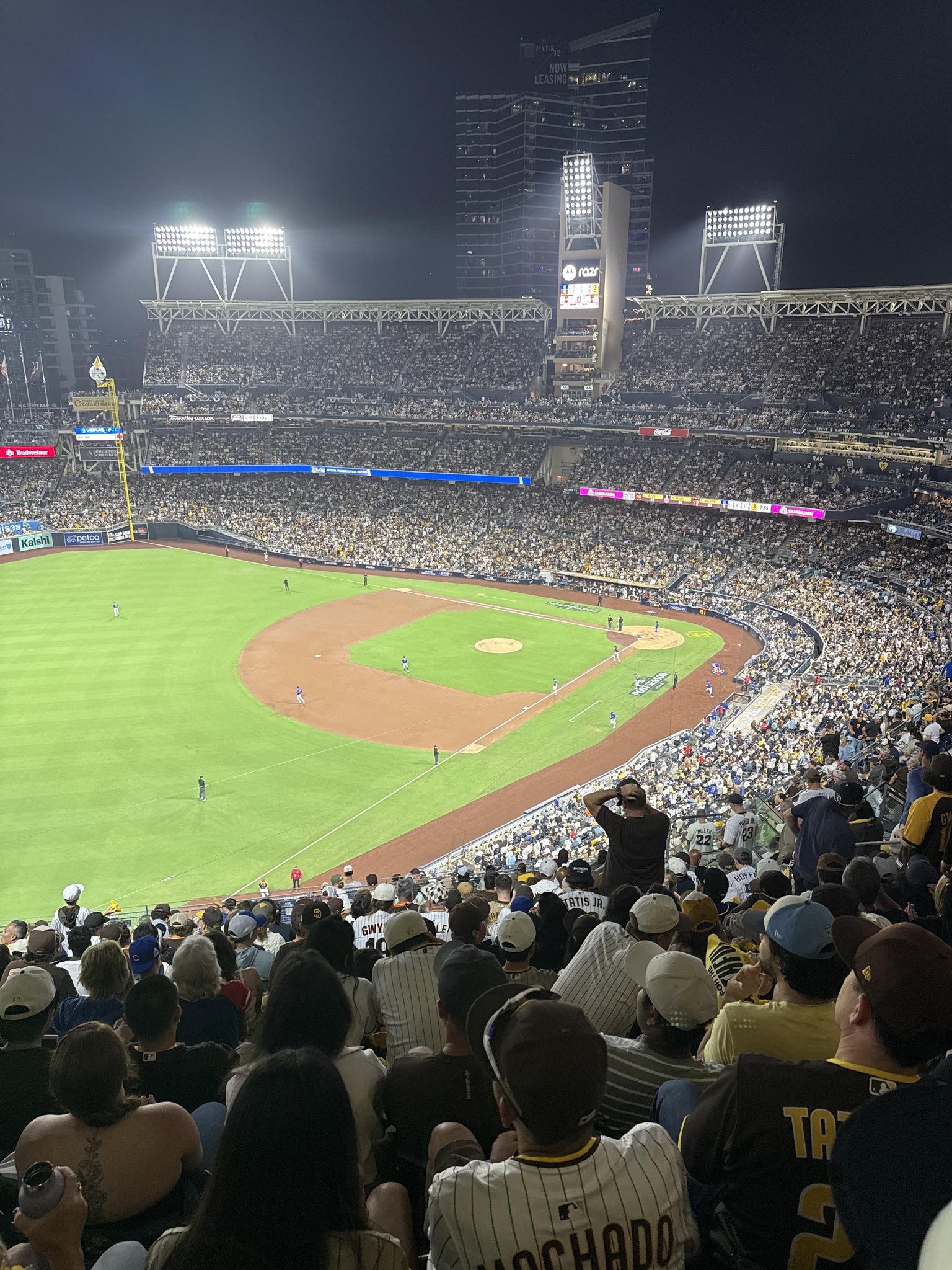 Real Fan View taken from Section 324 at Petco Park by Ryan G