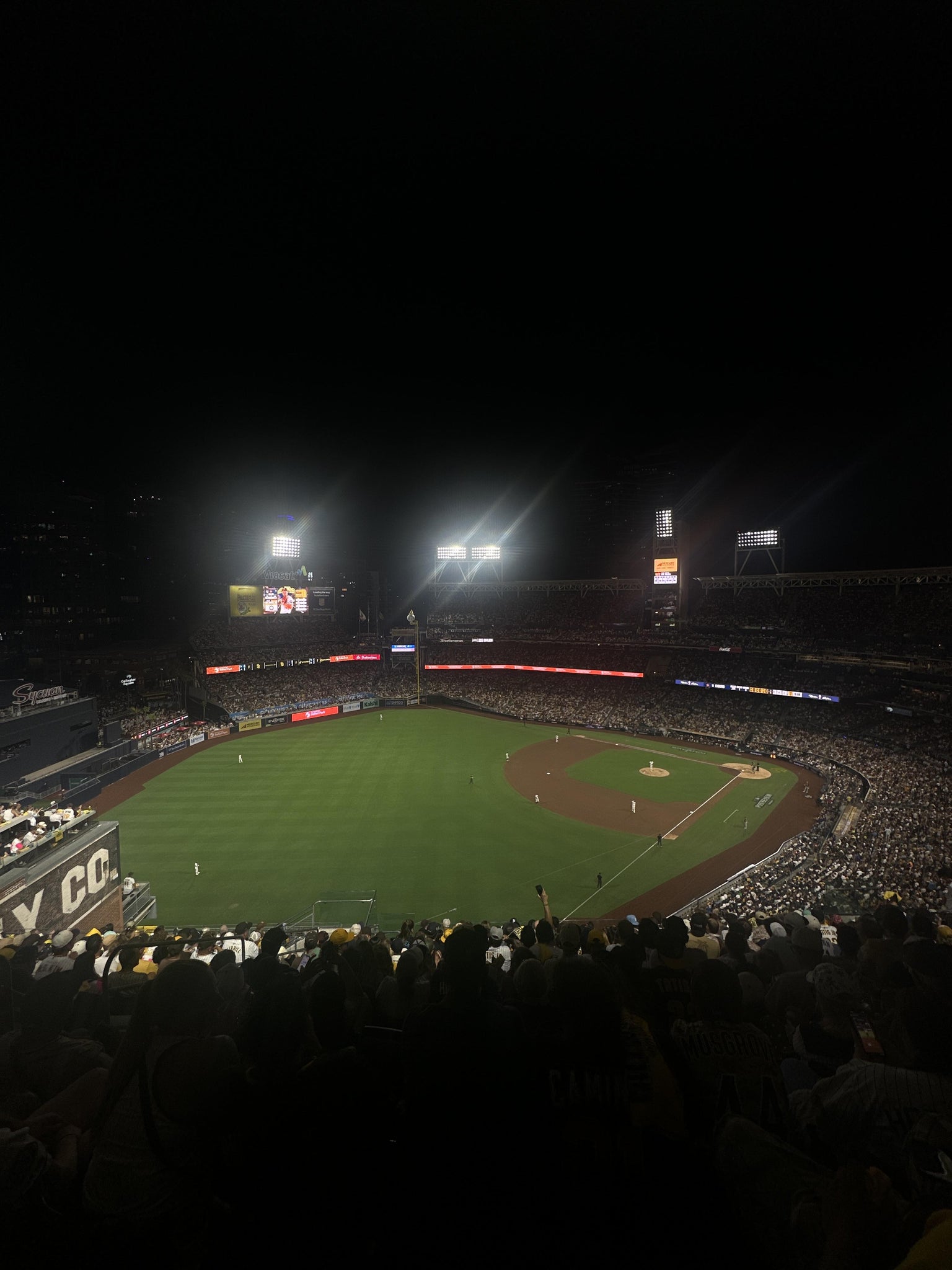 Real Fan View taken from Section 326 at Petco Park by Ria M