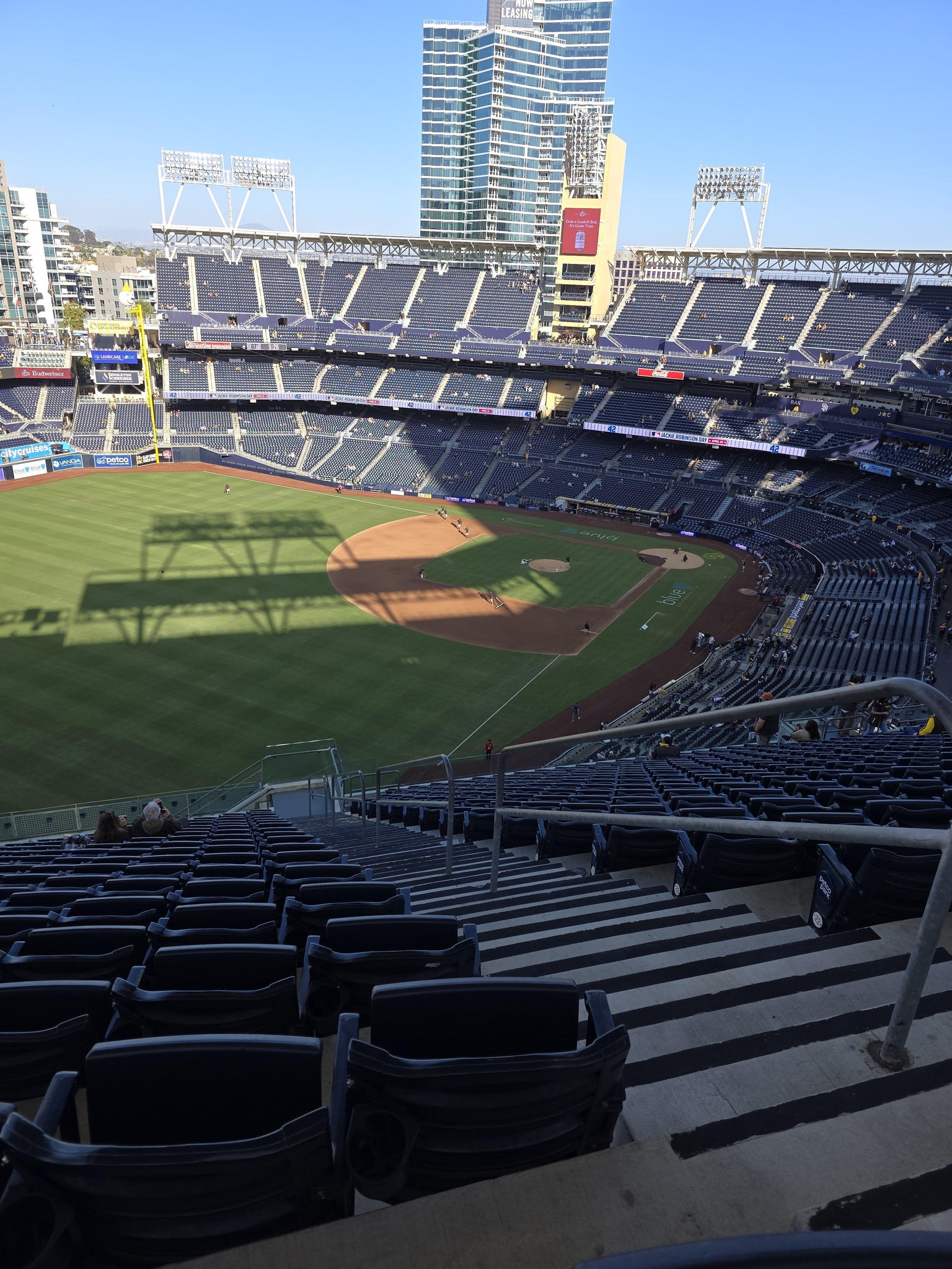 Real Fan View taken from Section 328 at Petco Park by Tracy W